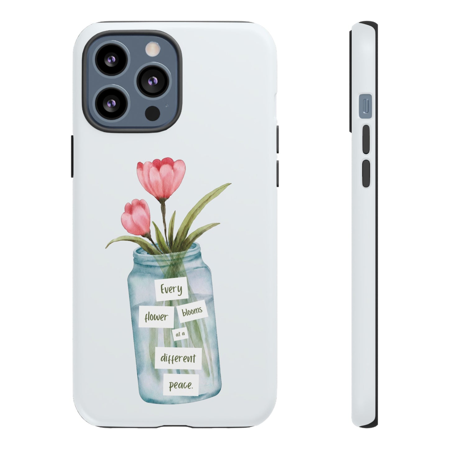 Flowers in a Jar Wallpaper Phone Case | iPhone 15 Plus/ Pro, 14, 13, 12| Google Pixel 7, Pro, 5| Samsung Galaxy S23 All Major Phone Models