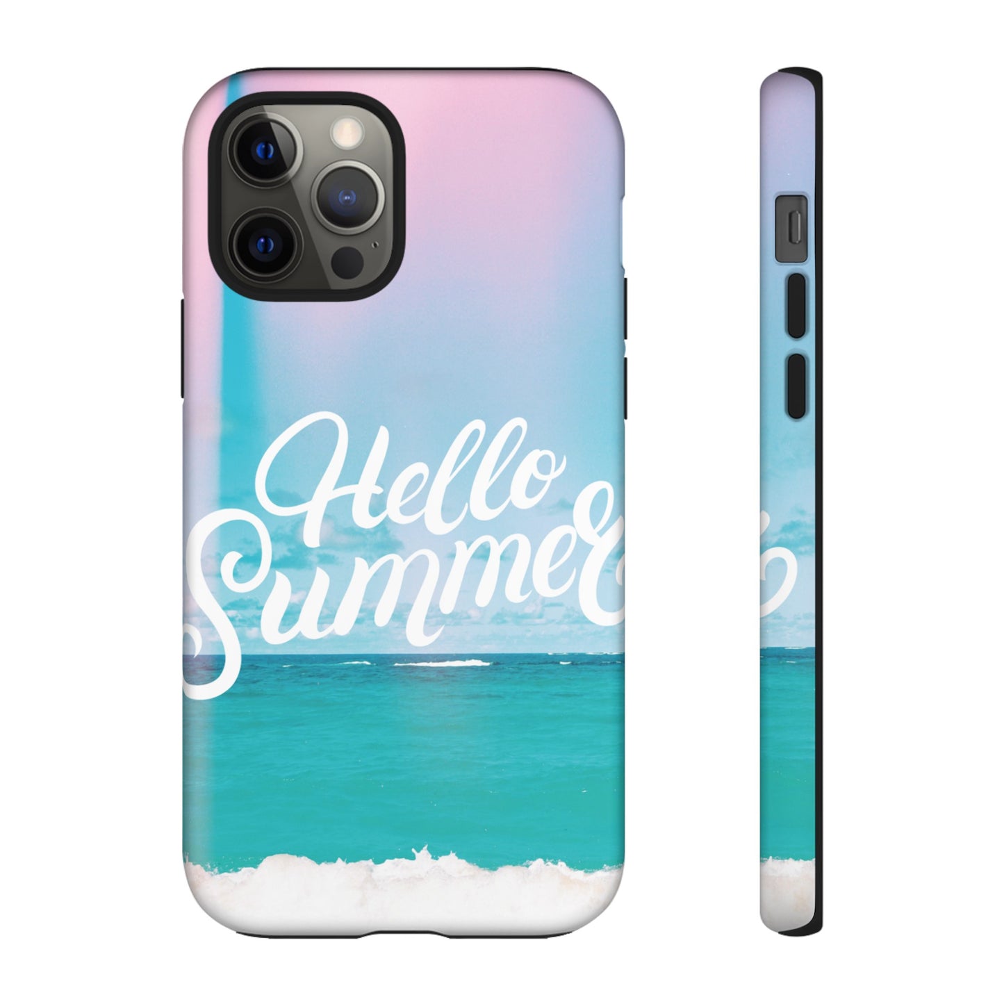 Hello Summer Wallpaper Phone Case | iPhone 15 Plus/ Pro, 14, 13, 12| Google Pixel 7, Pro, 5| Samsung Galaxy S23 All Major Phone Models