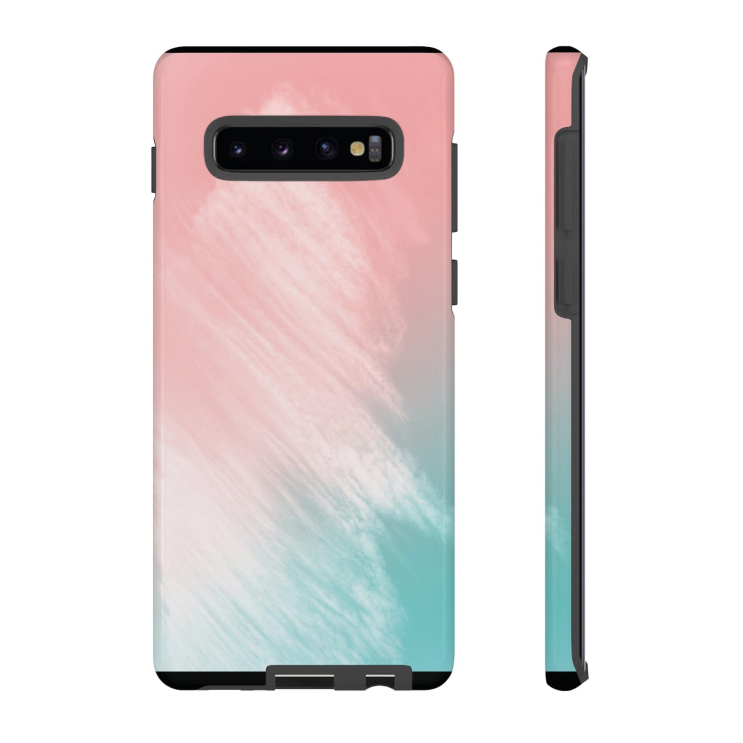 Soft Pink And Blue Wallpaper Phone Case | iPhone 15 Plus/ Pro, 14, 13, 12| Google Pixel 7, Pro, 5| Samsung Galaxy S23 All Major Phone Models