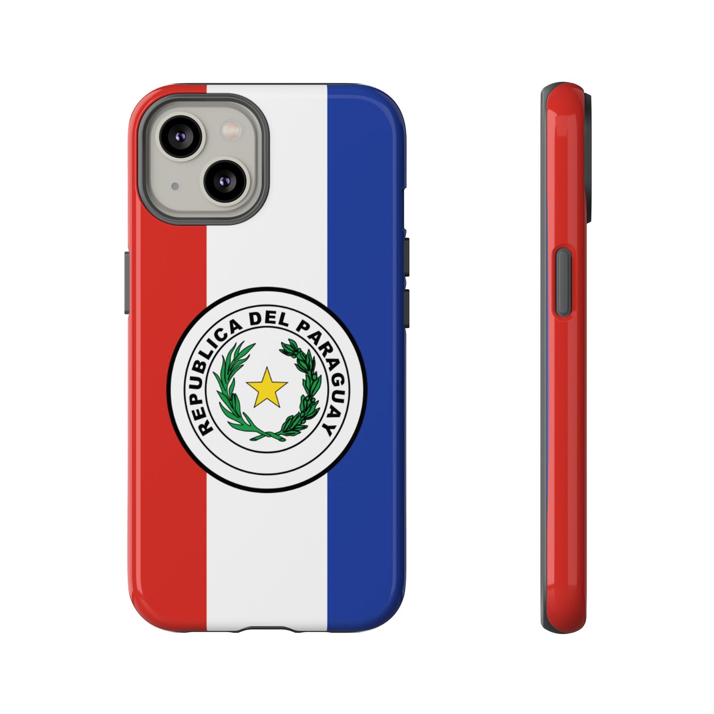 Paraguay Flag Phone Case | iPhone 15 Plus/ Pro, 14, 13, 12| Google Pixel 7, Pro, 5| Samsung Galaxy S23 All Major Phone Models