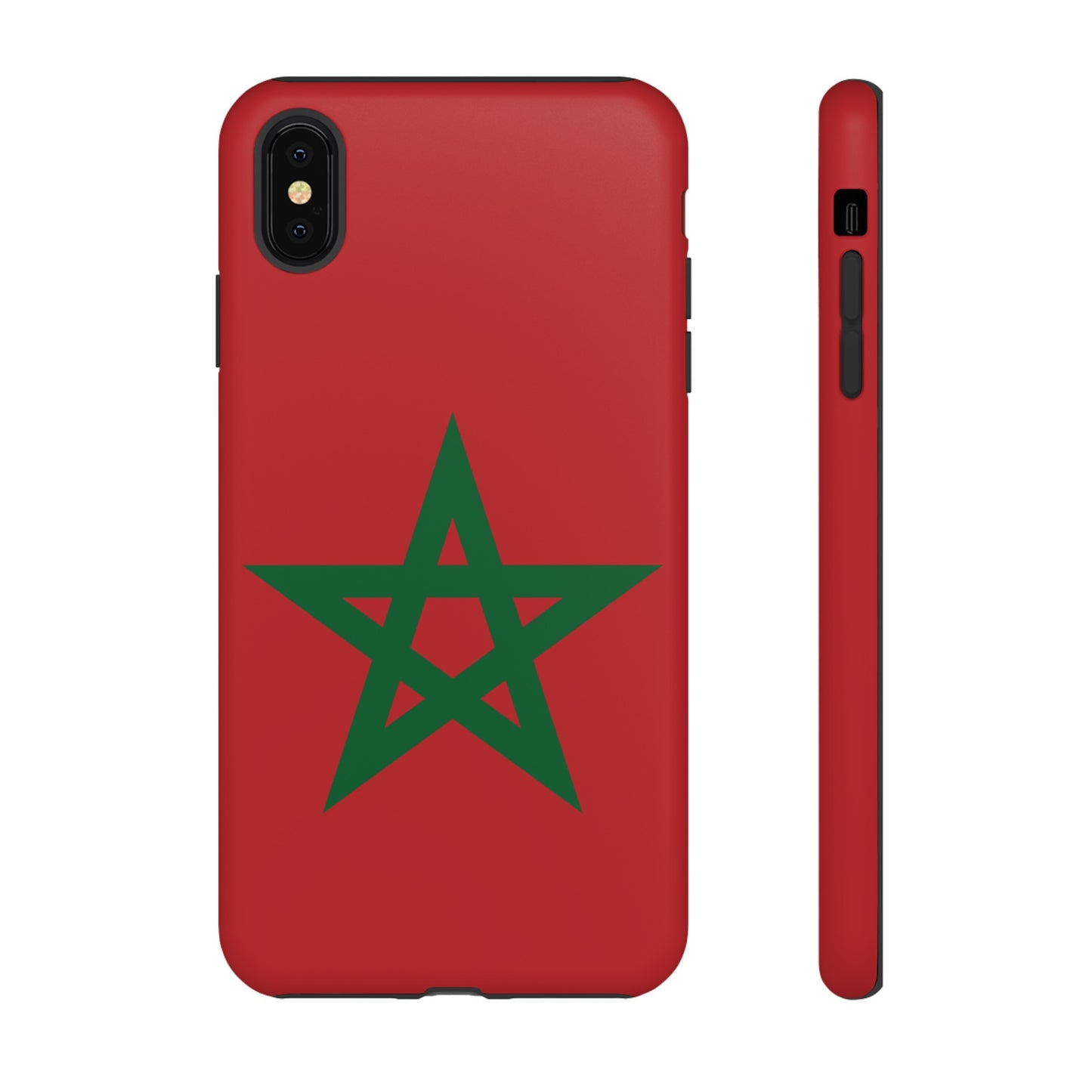 Morocco Flag Phone Case | iPhone 15 Plus/ Pro, 14, 13, 12| Google Pixel 7, Pro, 5| Samsung Galaxy S23 All Major Phone Models