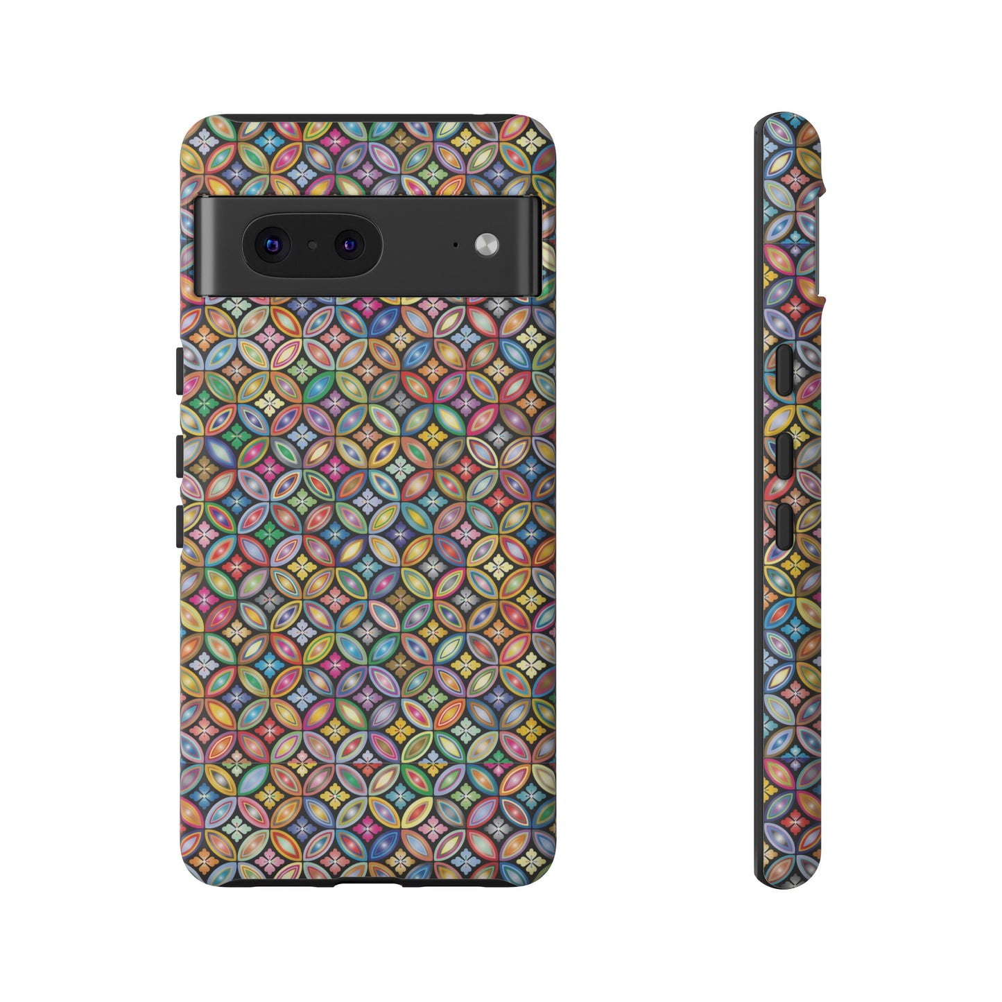 Geometric Pattern Wallpaper Phone Case | iPhone 15 Plus/ Pro, 14, 13, 12| Google Pixel 7, Pro, 5| Samsung Galaxy S23 All Major Phone Models