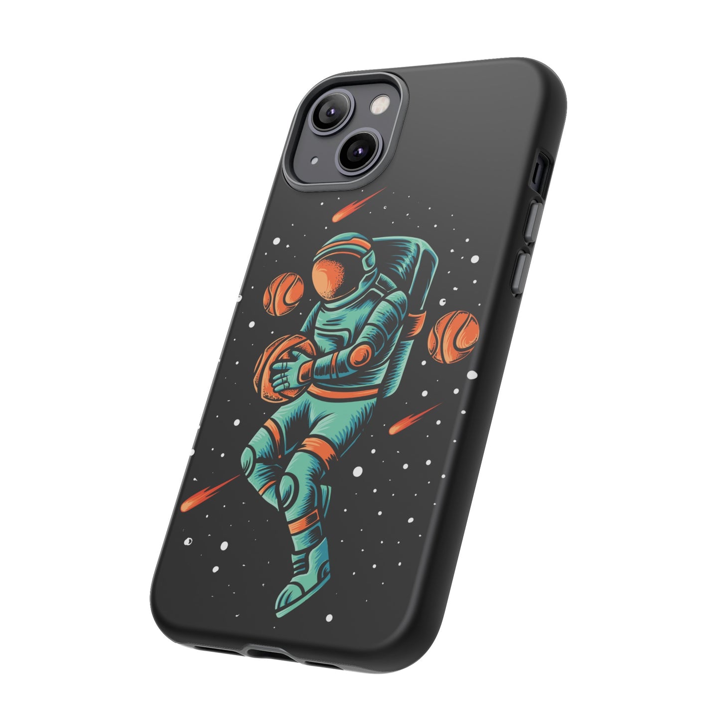 Space Basketball Phone Case | iPhone 15 Plus/ Pro, 14, 13, 12| Google Pixel 7, Pro, 5| Samsung Galaxy S23 All Major Phone Models