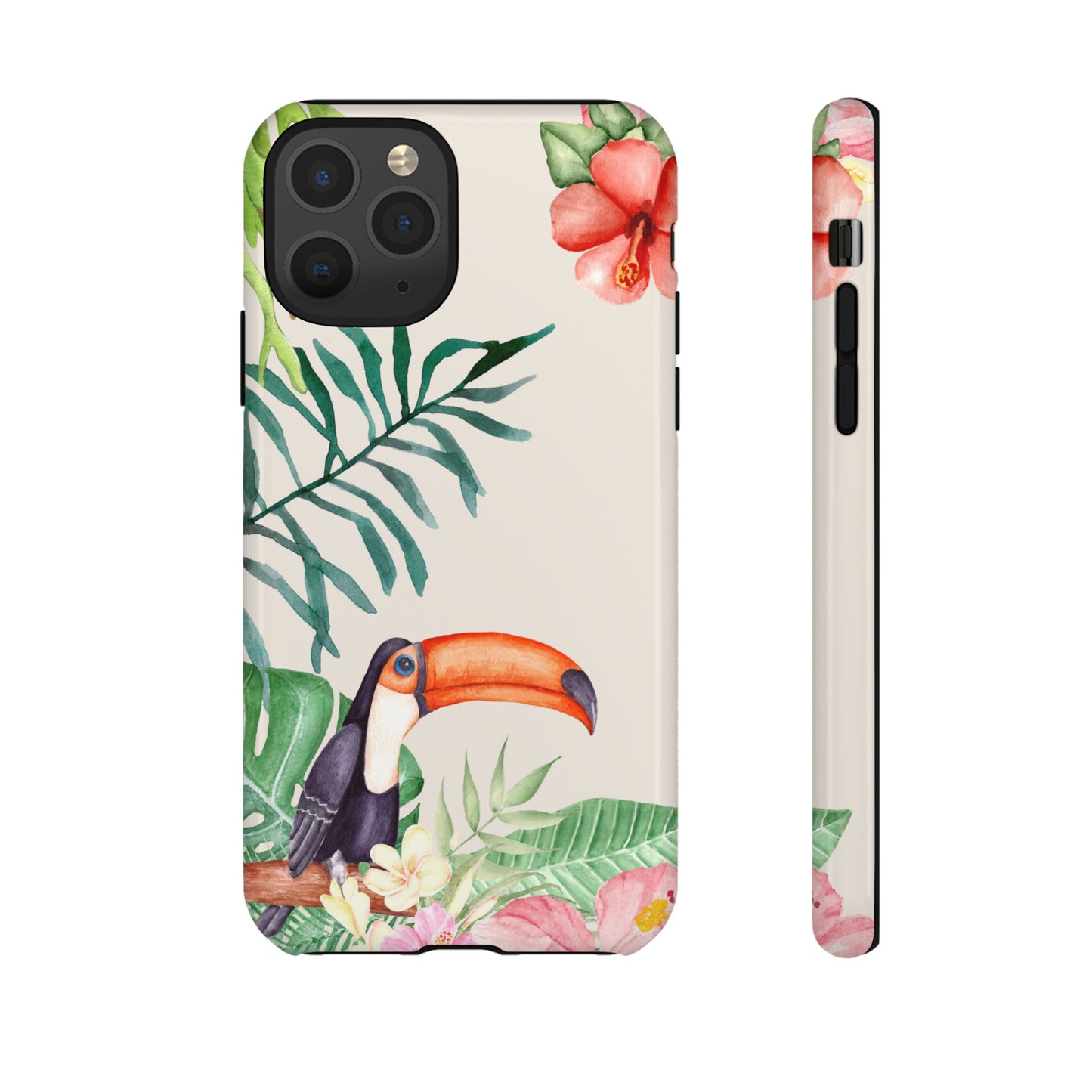 Tucan Wallpaper Phone Case | iPhone 15 Plus/ Pro, 14, 13, 12| Google Pixel 7, Pro, 5| Samsung Galaxy S23 All Major Phone Models