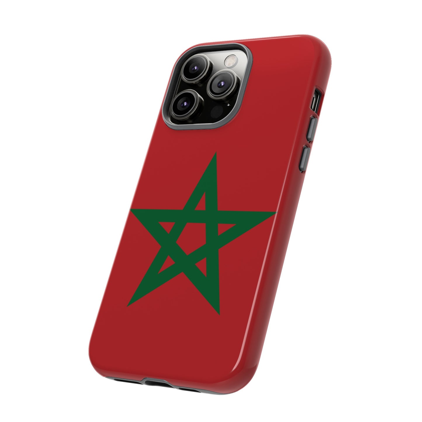 Morocco Flag Phone Case | iPhone 15 Plus/ Pro, 14, 13, 12| Google Pixel 7, Pro, 5| Samsung Galaxy S23 All Major Phone Models