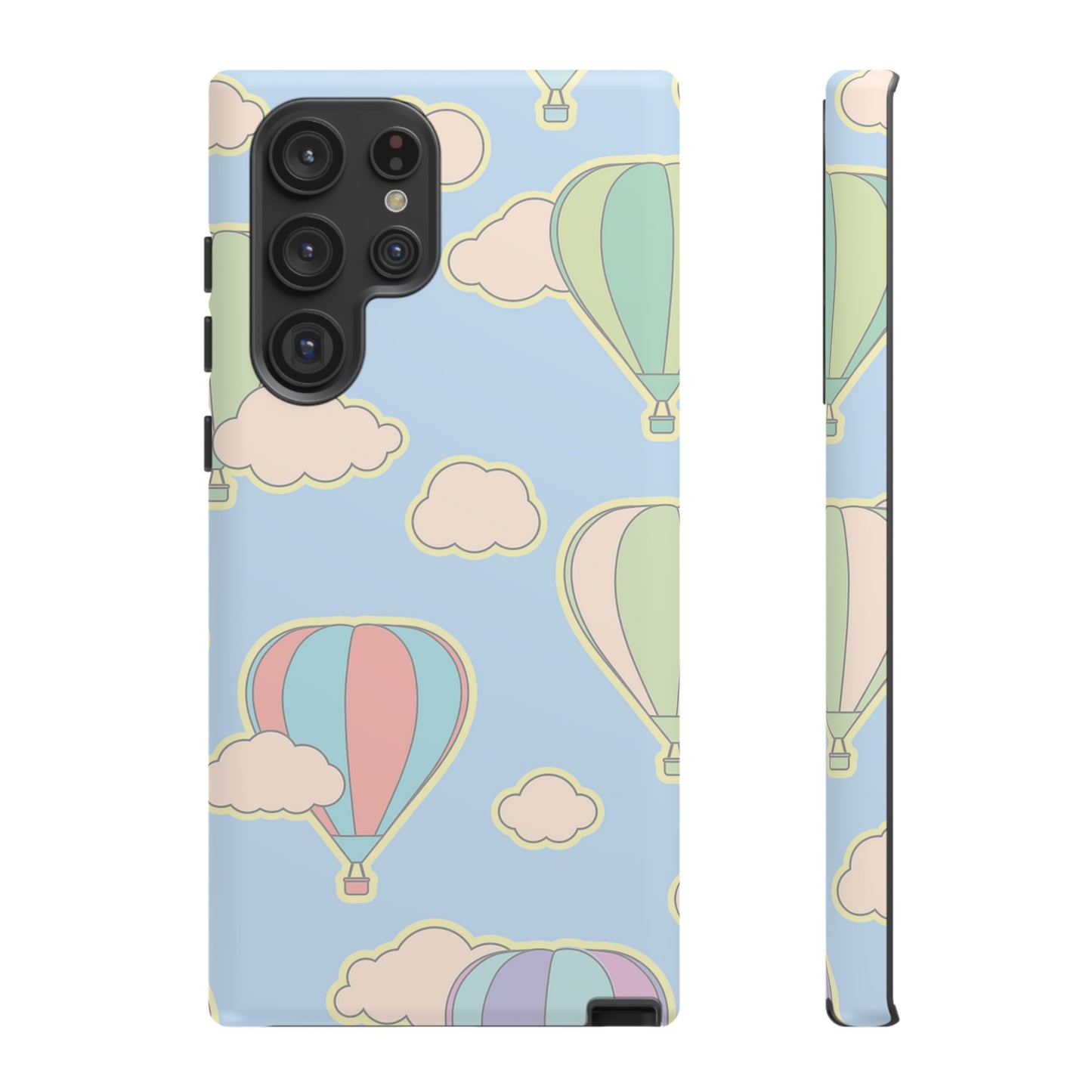 Hot Air Balloon Wallpaper Phone Case | iPhone 15 Plus/ Pro, 14, 13, 12| Google Pixel 7, Pro, 5| Samsung Galaxy S23 All Major Phone Models