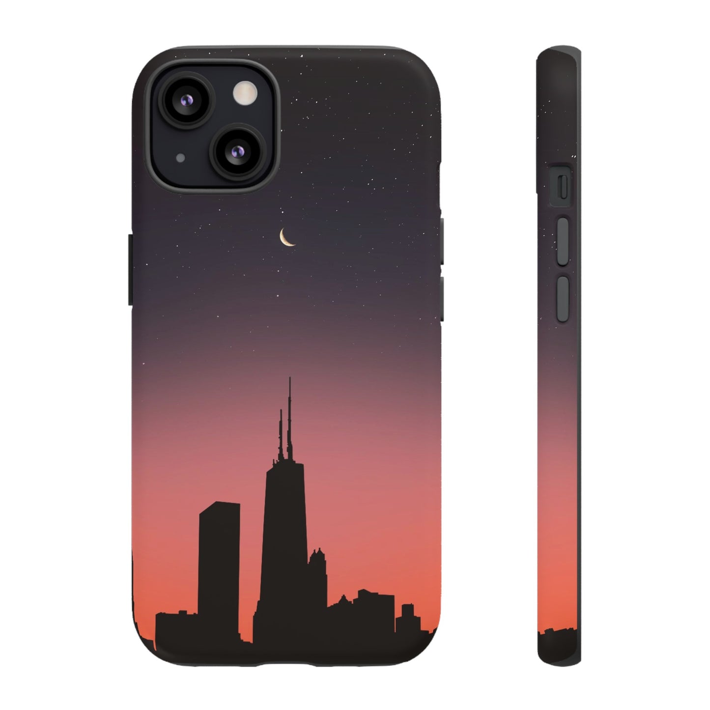 Chicago Skyline Wallpaper Phone Case | iPhone 15 Plus/ Pro, 14, 13, 12| Google Pixel 7, Pro, 5| Samsung Galaxy S23 All Major Phone Models