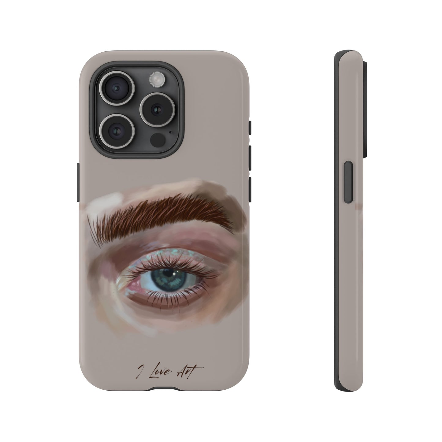 I Love Art Phone Case | iPhone 15 Plus/ Pro, 14, 13, 12| Google Pixel 7, Pro, 5| Samsung Galaxy S23 All Major Phone Models