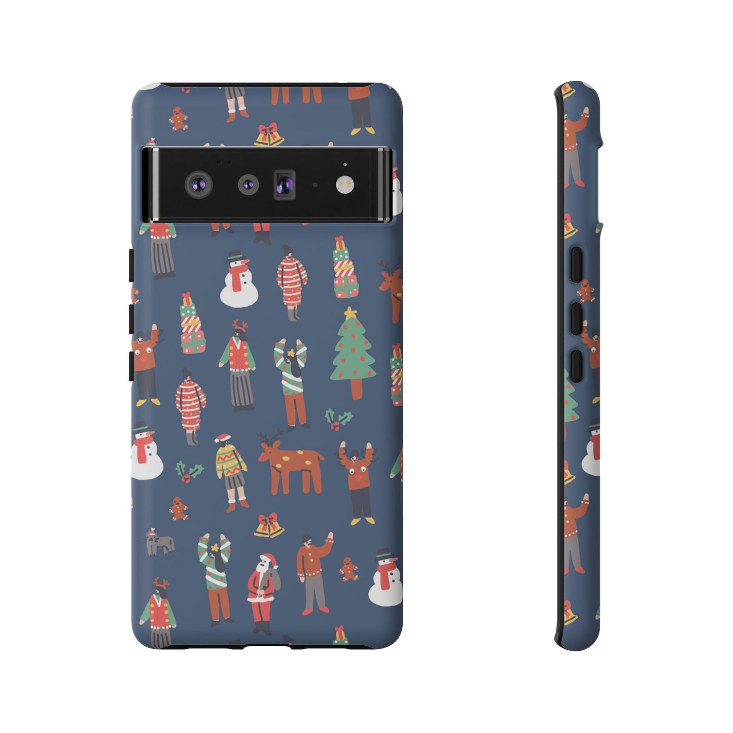 Christmas Party Wallpaper Phone Case | iPhone 15 Plus/ Pro, 14, 13, 12| Google Pixel 7, Pro, 5| Samsung Galaxy S23 All Major Phone Models