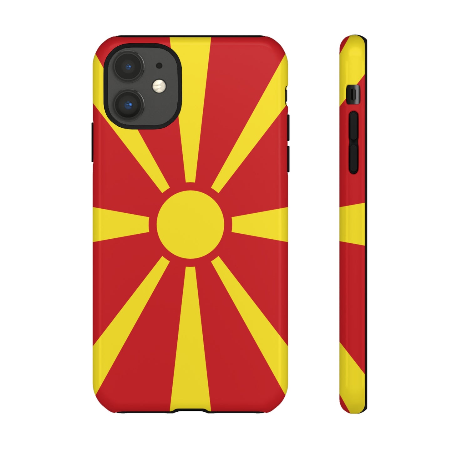 Macedonia Flag Phone Case | iPhone 15 Plus/ Pro, 14, 13, 12| Google Pixel 7, Pro, 5| Samsung Galaxy S23 All Major Phone Models