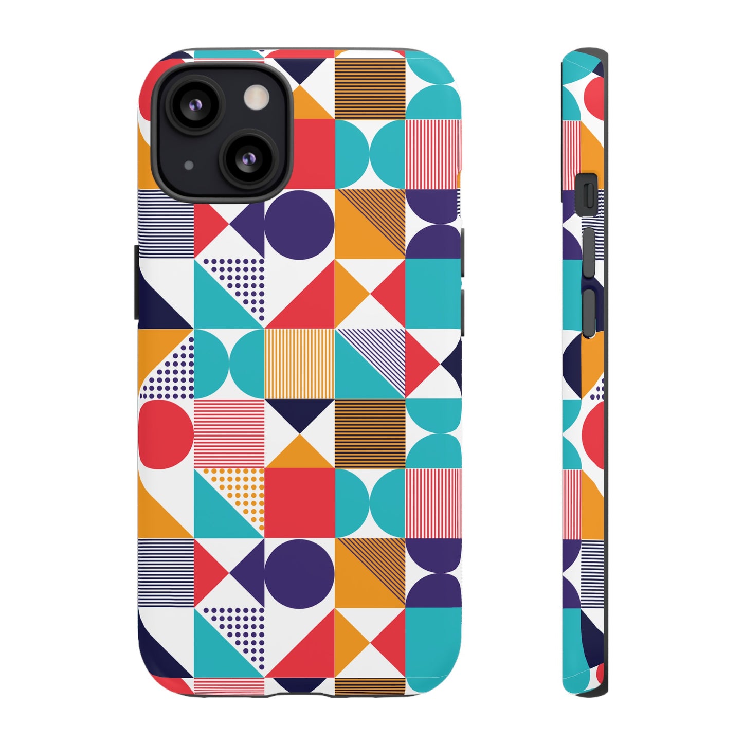 Geometric Patterned Wallpaper Phone Case | iPhone 15 Plus/ Pro, 14, 13, 12| Google Pixel 7, Pro, 5|Samsung Galaxy S23 All Major Phone Models