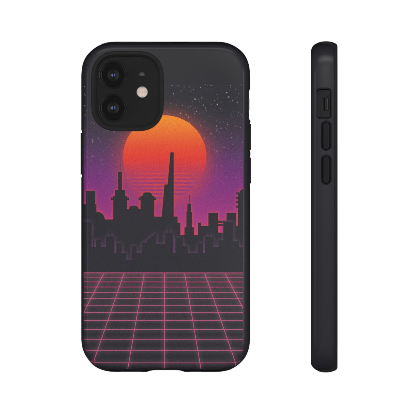 Retro City Phone Case | iPhone 15 Plus/ Pro, 14, 13, 12| Google Pixel 7, Pro, 5| Samsung Galaxy S23 All Major Phone Models