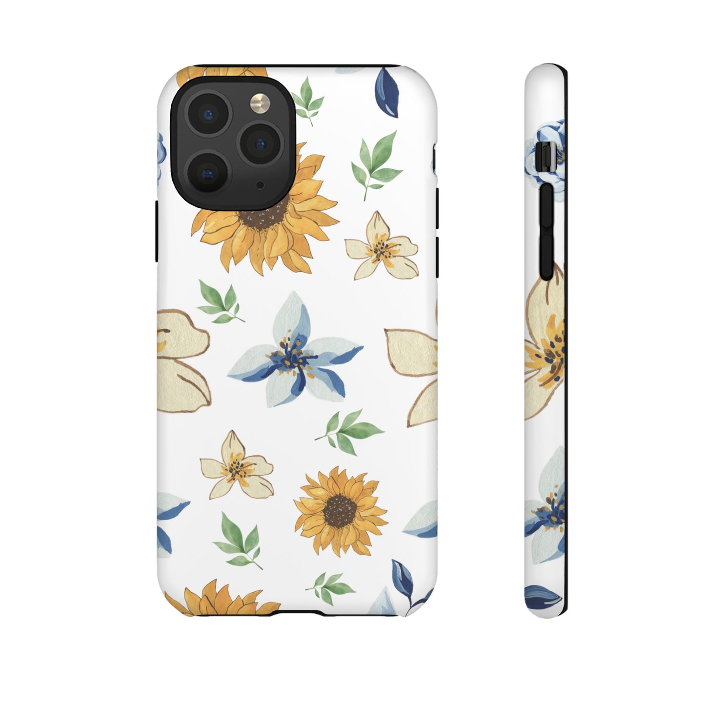 Beautiful Watercolour Flower Wallpaper Phone Case | iPhone 15 Plus/ Pro, 14, 13, 12| Google Pixel 7, Pro, 5| Samsung Galaxy S23 All Major Phone Models