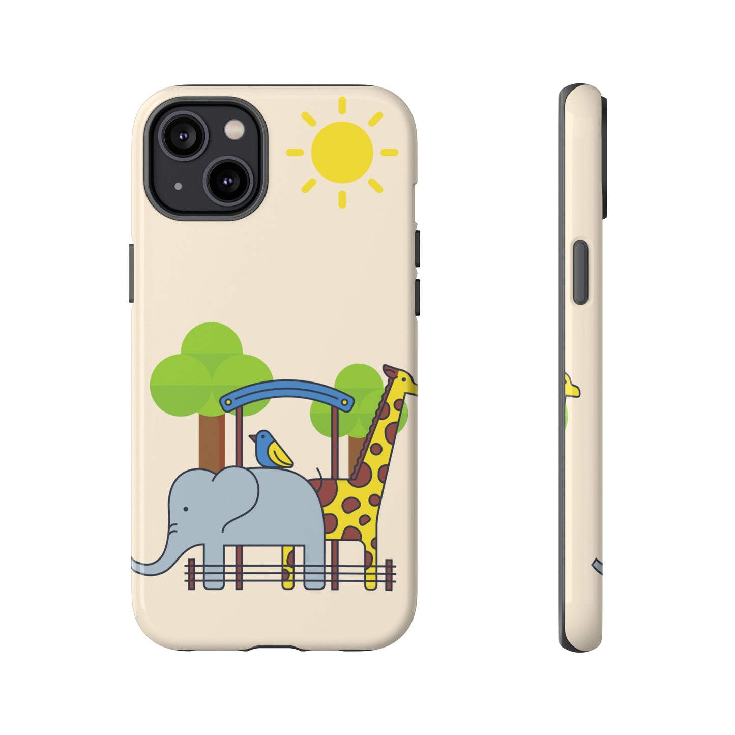 Zoo Wallpaper Phone Case | iPhone 15 Plus/ Pro, 14, 13, 12| Google Pixel 7, Pro, 5| Samsung Galaxy S23 All Major Phone Models