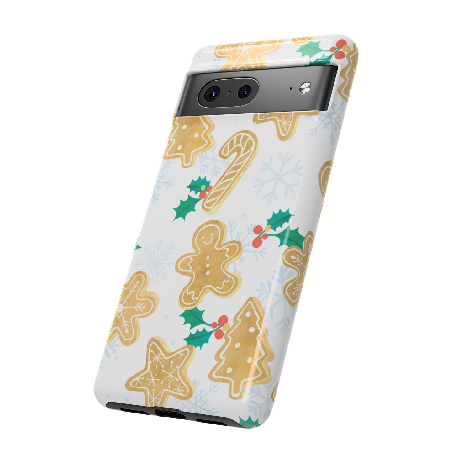 Gingerbread Wallpaper Phone Case | iPhone 15 Plus/ Pro, 14, 13, 12| Google Pixel 7, Pro, 5| Samsung Galaxy S23 All Major Phone Models