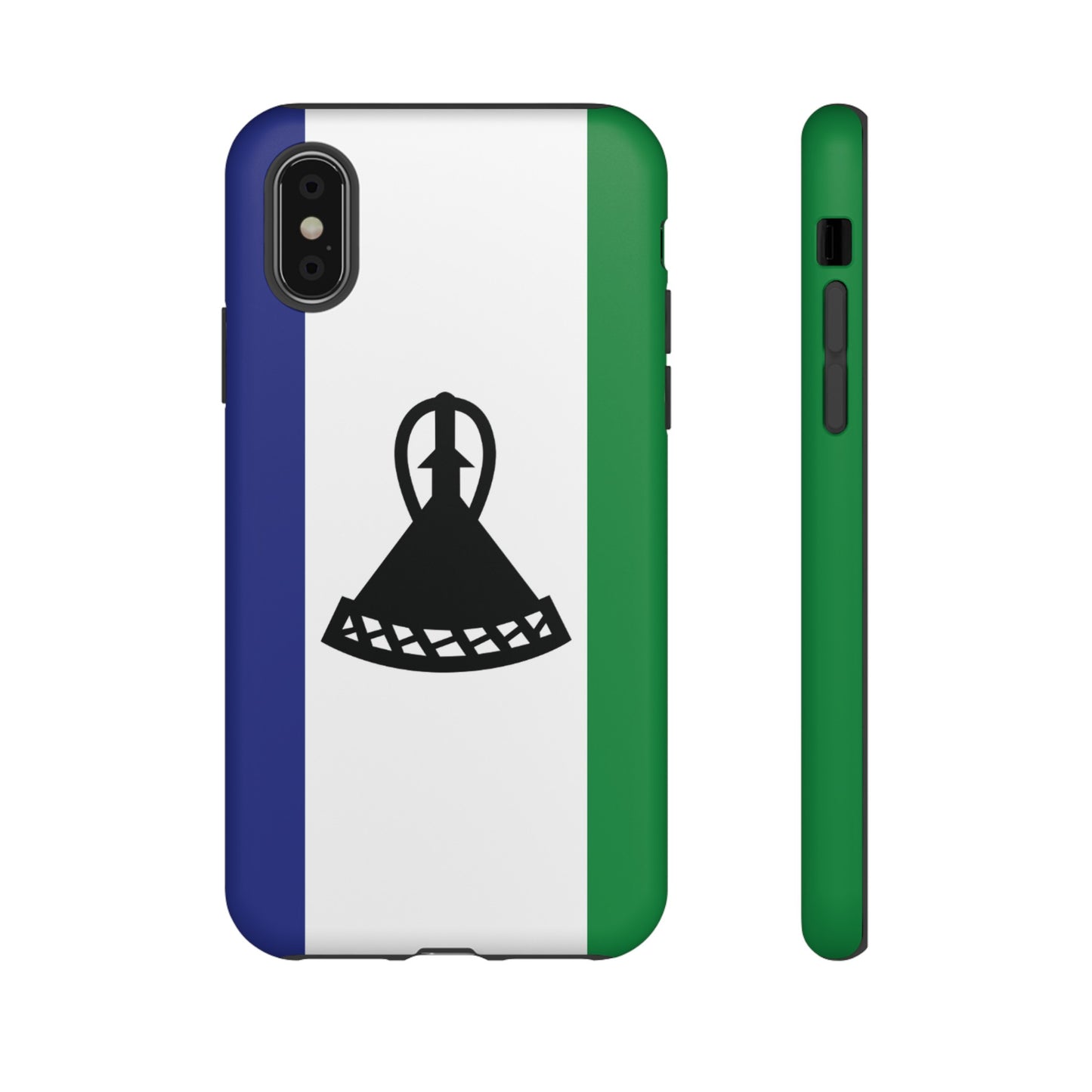 Lesotho Flag Phone Case | iPhone 15 Plus/ Pro, 14, 13, 12| Google Pixel 7, Pro, 5| Samsung Galaxy S23 All Major Phone Models