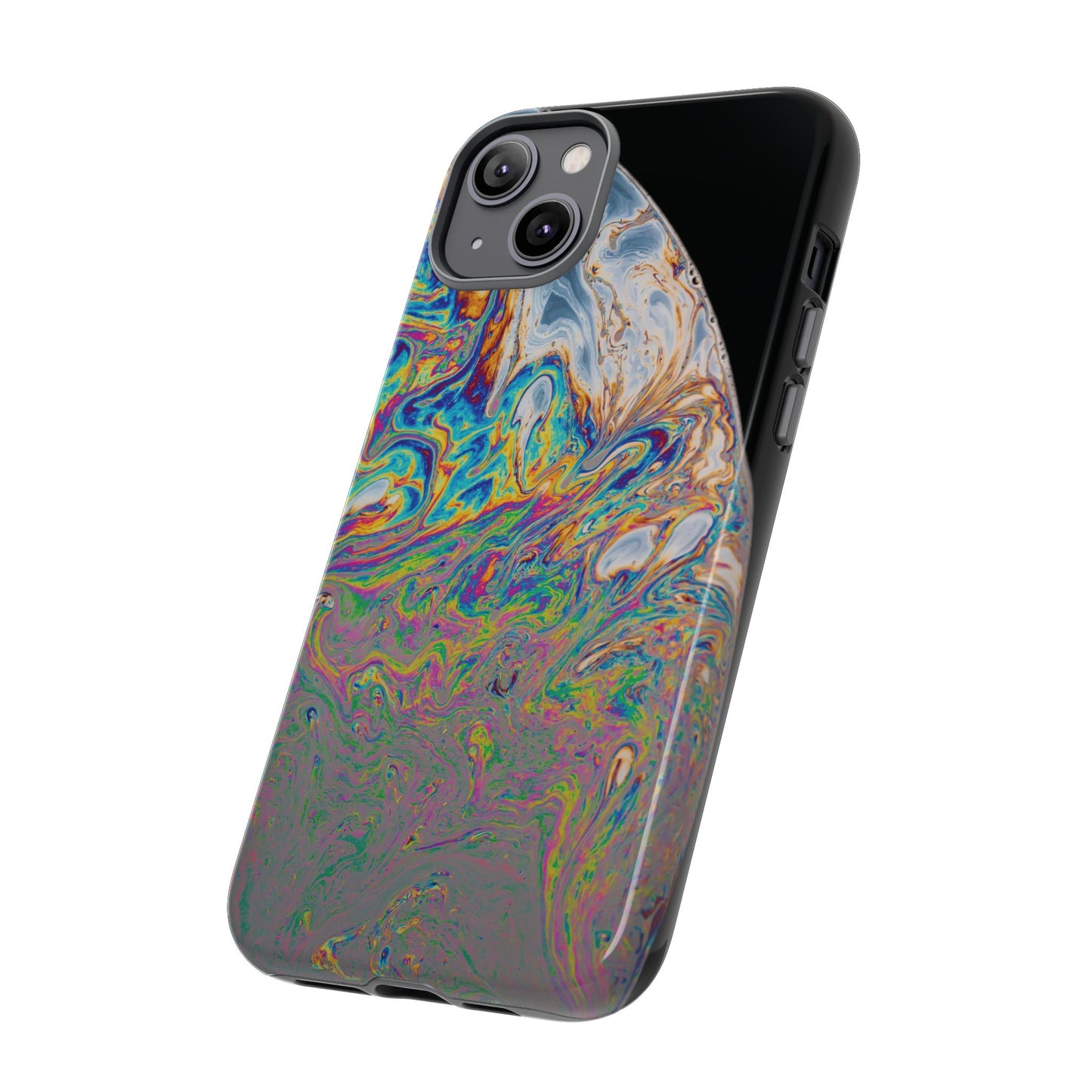 Rainbow Orb Wallpaper Phone Case | iPhone 15 Plus/ Pro, 14, 13, 12| Google Pixel 7, Pro, 5| Samsung Galaxy S23 All Major Phone Models