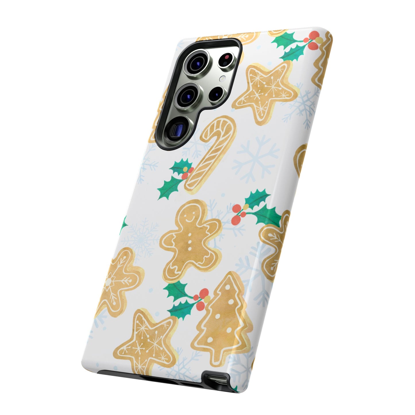 Gingerbread Wallpaper Phone Case | iPhone 15 Plus/ Pro, 14, 13, 12| Google Pixel 7, Pro, 5| Samsung Galaxy S23 All Major Phone Models