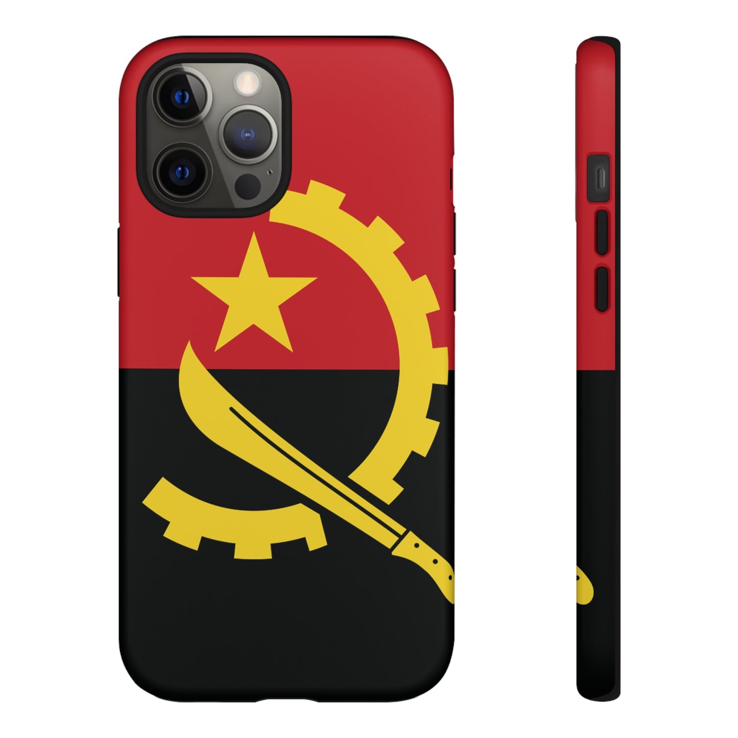 Angola Flag Phone Case | iPhone 15 Plus/ Pro, 14, 13, 12| Google Pixel 7, Pro, 5| Samsung Galaxy S23 All Major Phone Models