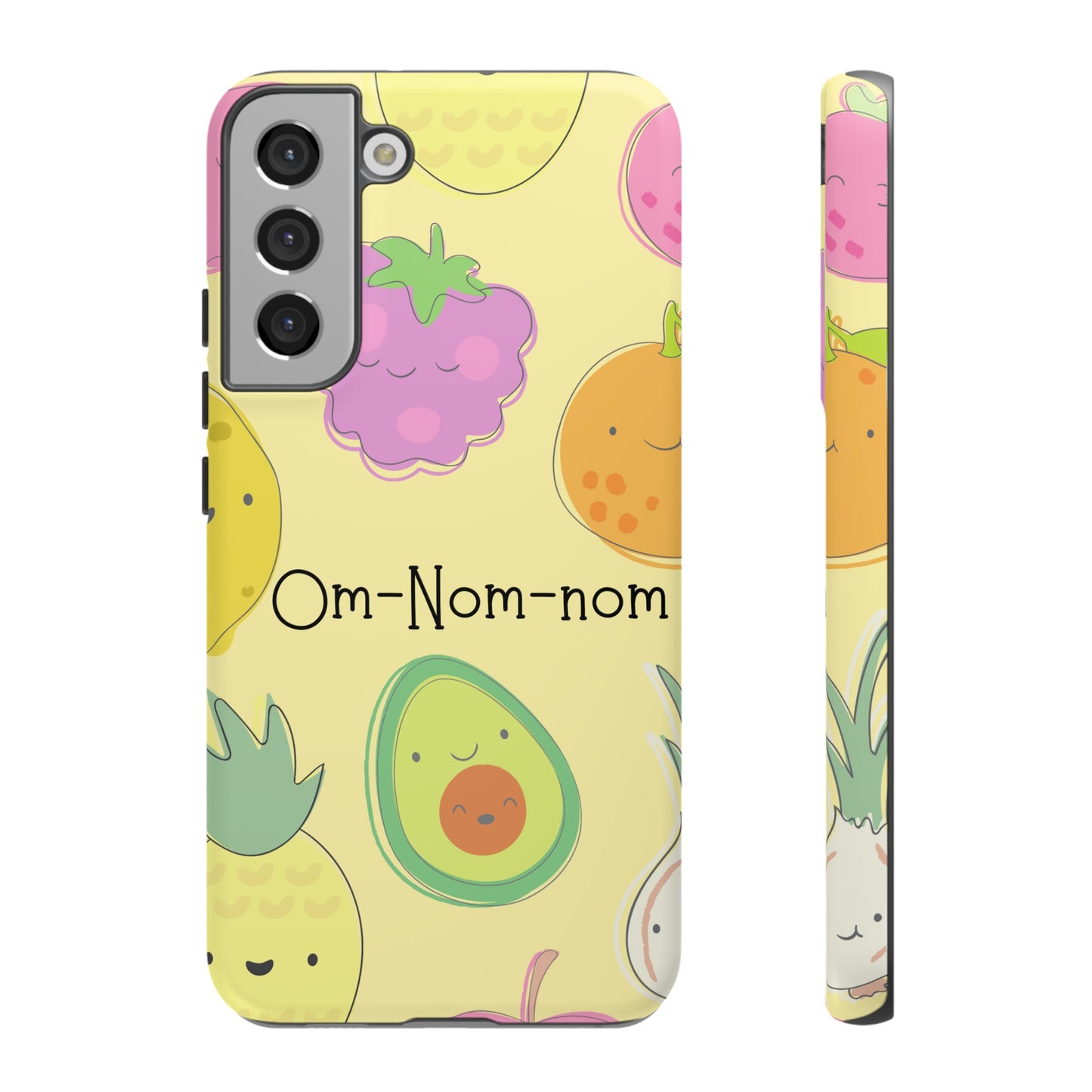 Om-Nom-Nom Phone Case | iPhone 15 Plus/ Pro, 14, 13, 12| Google Pixel 7, Pro, 5| Samsung Galaxy S23 All Major Phone Models