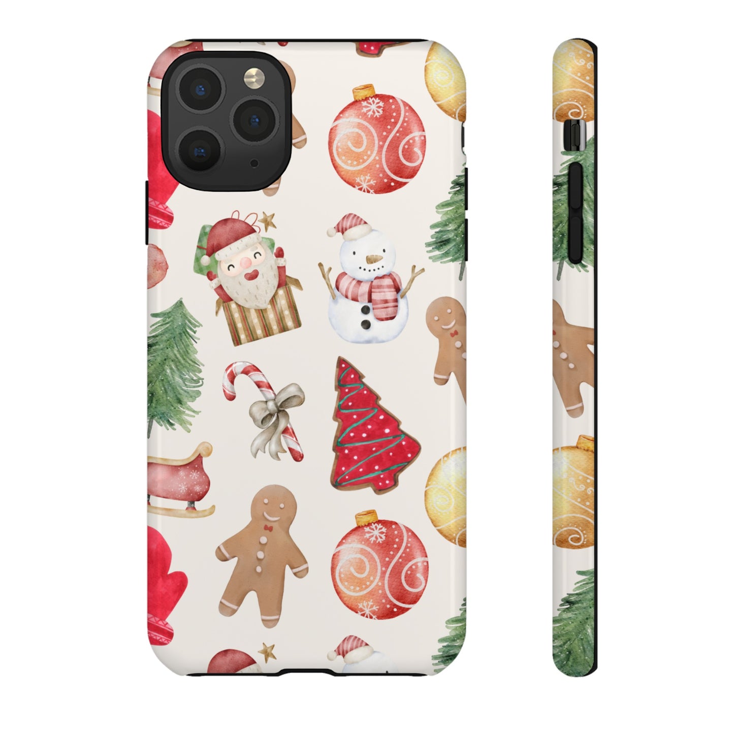 Collage Christmas Wallpaper Phone Case | iPhone 15 Plus/ Pro, 14, 13, 12| Google Pixel 7, Pro, 5| Samsung Galaxy S23 All Major Phone Models