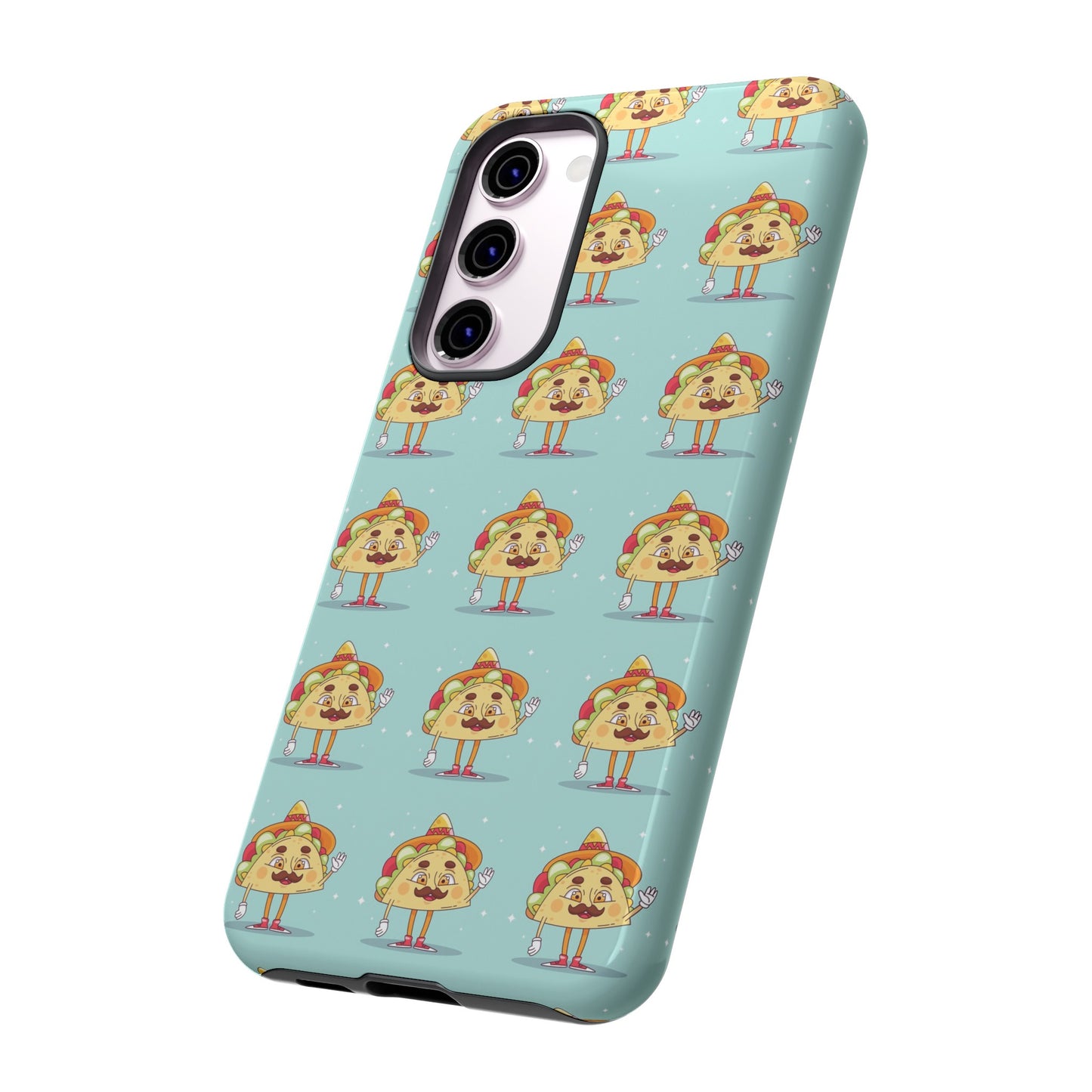 Taco Wallpaper Phone Case | iPhone 15 Plus/ Pro, 14, 13, 12| Google Pixel 7, Pro, 5| Samsung Galaxy S23 All Major Phone Models