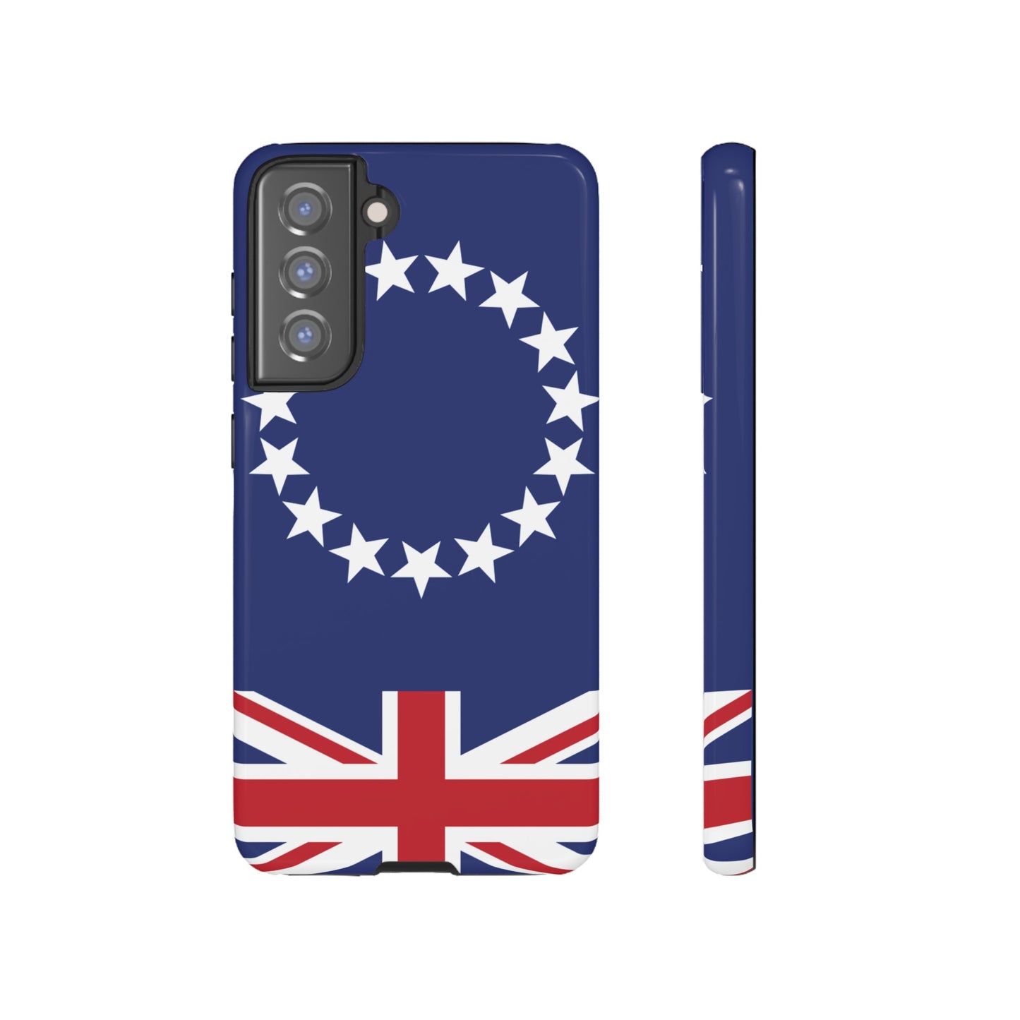 Cook Islands Flag Phone Case | iPhone 15 Plus/ Pro, 14, 13, 12| Google Pixel 7, Pro, 5| Samsung Galaxy S23 All Major Phone Models