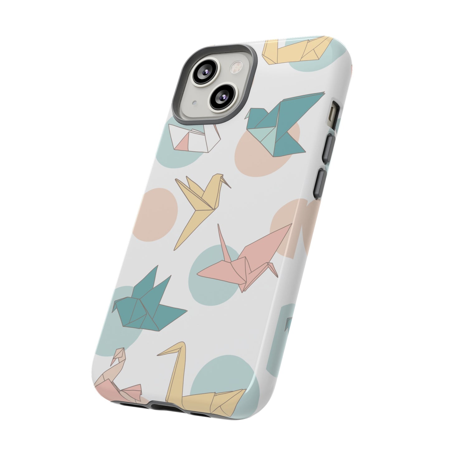 Origami Wallpaper Phone Case | iPhone 15 Plus/ Pro, 14, 13, 12| Google Pixel 7, Pro, 5| Samsung Galaxy S23 All Major Phone Models