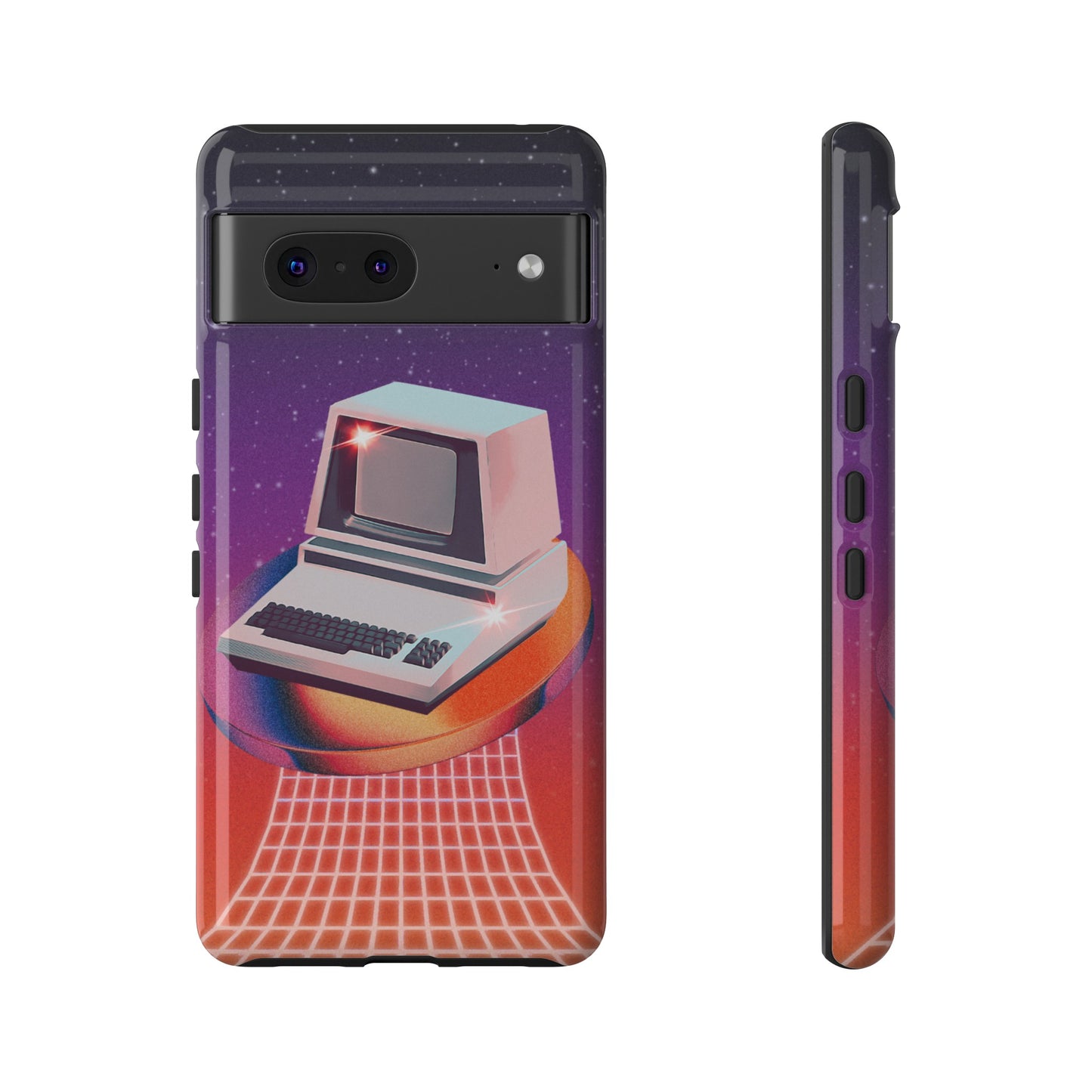 Retro Computer Phone Case | iPhone 15 Plus/ Pro, 14, 13, 12| Google Pixel 7, Pro, 5| Samsung Galaxy S23 All Major Phone Models