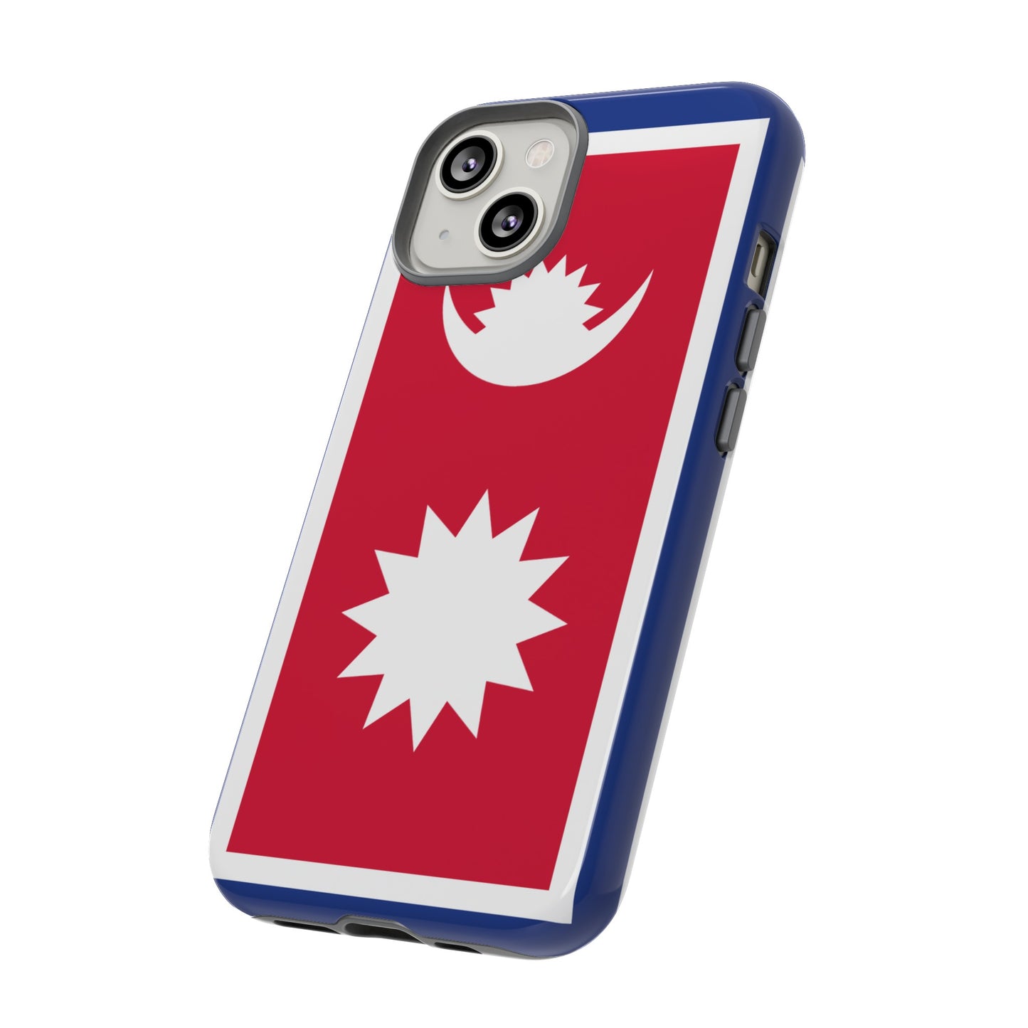 Nepal Flag Phone Case | iPhone 15 Plus/ Pro, 14, 13, 12| Google Pixel 7, Pro, 5| Samsung Galaxy S23 All Major Phone Models