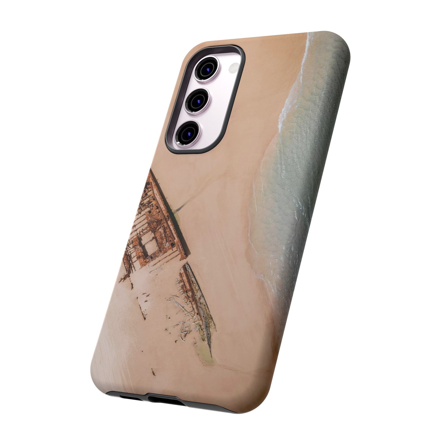 Fraser Island Shipwreck Wallpaper Phone Case | iPhone 15 Plus/ Pro, 14, 13, 12| Google Pixel 7, Pro, 5| Samsung Galaxy S23 All Major Phone Models