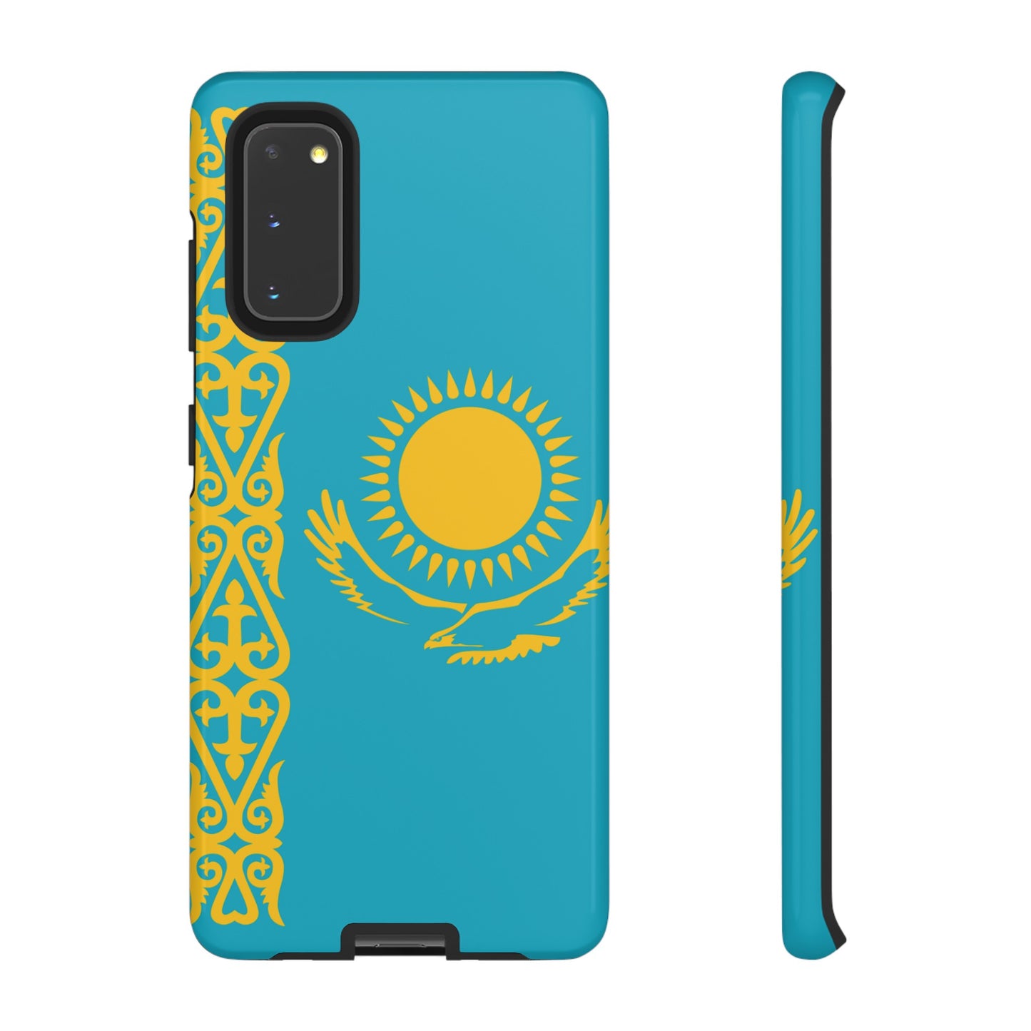 Kazakhstan Flag Phone Case | iPhone 15 Plus/ Pro, 14, 13, 12| Google Pixel 7, Pro, 5| Samsung Galaxy S23 All Major Phone Models