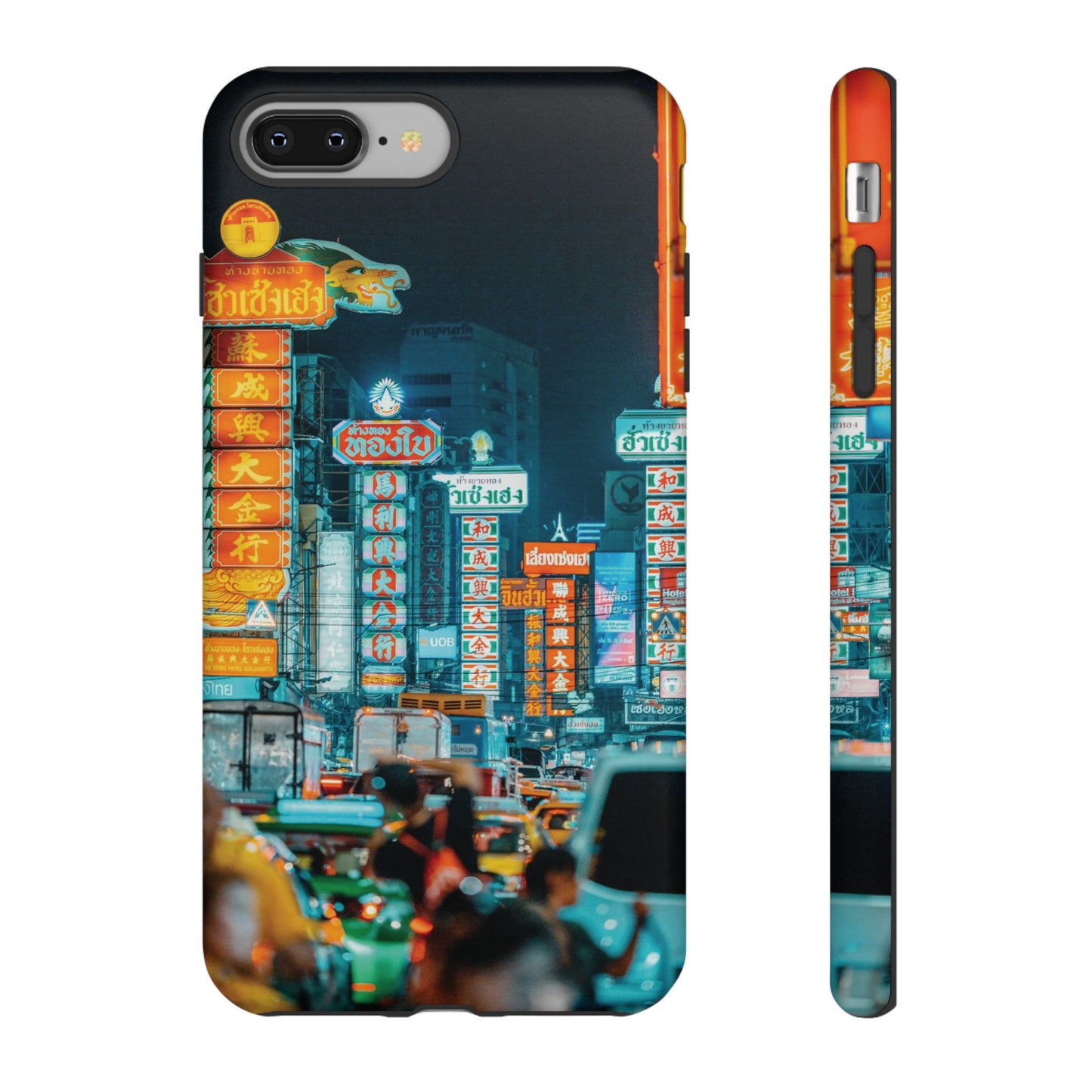 Neon Nightlife Wallpaper Phone Case | iPhone 15 Plus/ Pro, 14, 13, 12| Google Pixel 7, Pro, 5| Samsung Galaxy S23 All Major Phone Models