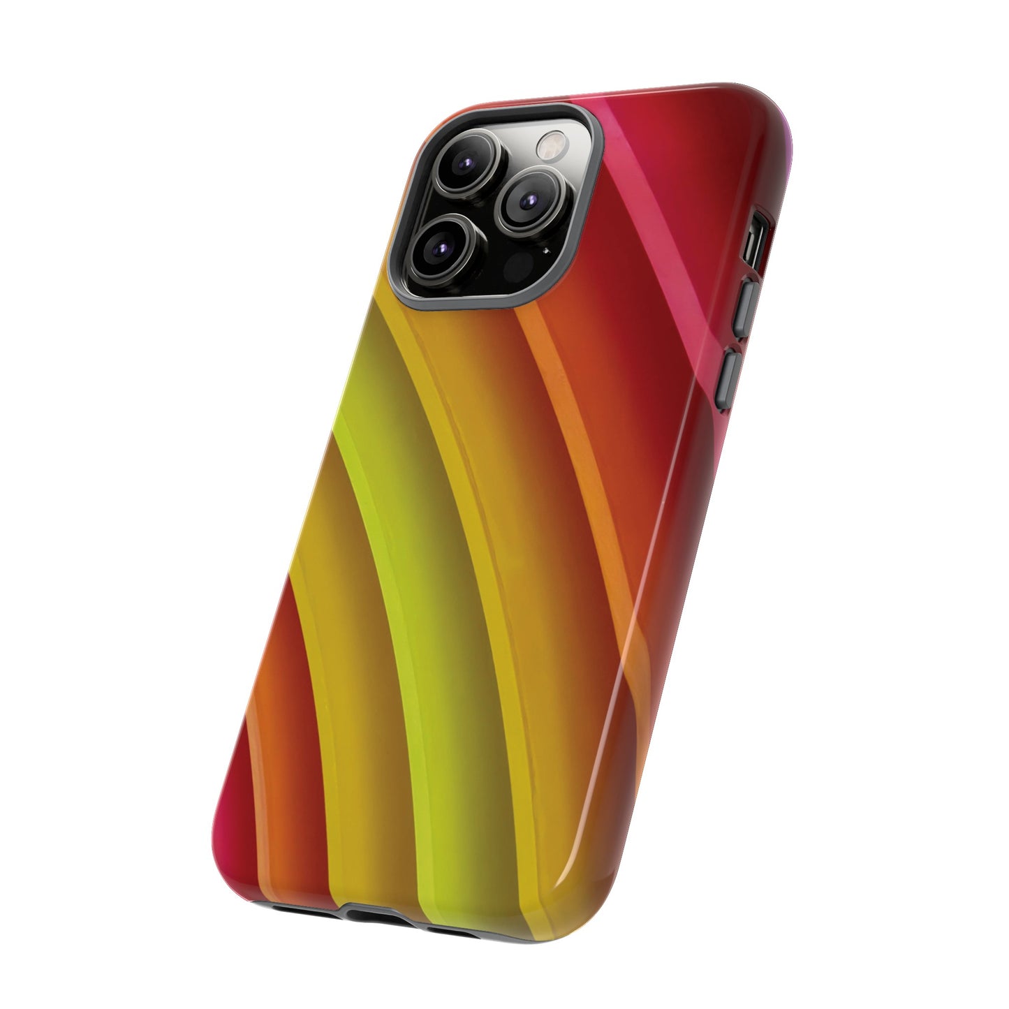 Curved Colourful Wallpaper Phone Case | iPhone 15 Plus/ Pro, 14, 13, 12| Google Pixel 7, Pro, 5| Samsung Galaxy S23 All Major Phone Models