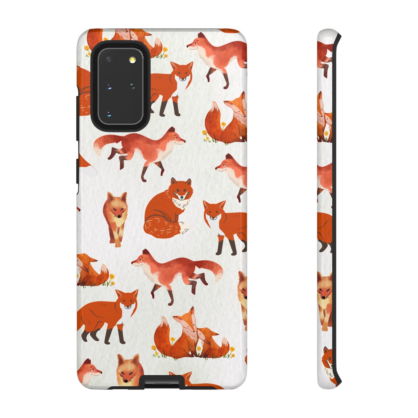 Foxes Wallpaper Phone Case | iPhone 15 Plus/ Pro, 14, 13, 12| Google Pixel 7, Pro, 5| Samsung Galaxy S23 All Major Phone Models