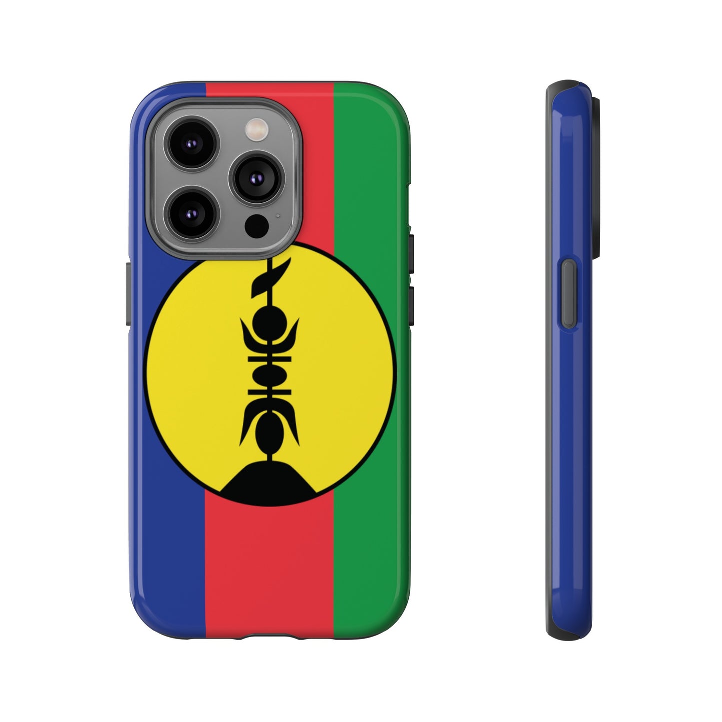 New Caledonia Flag Phone Case | iPhone 15 Plus/ Pro, 14, 13, 12| Google Pixel 7, Pro, 5| Samsung Galaxy S23 All Major Phone Models