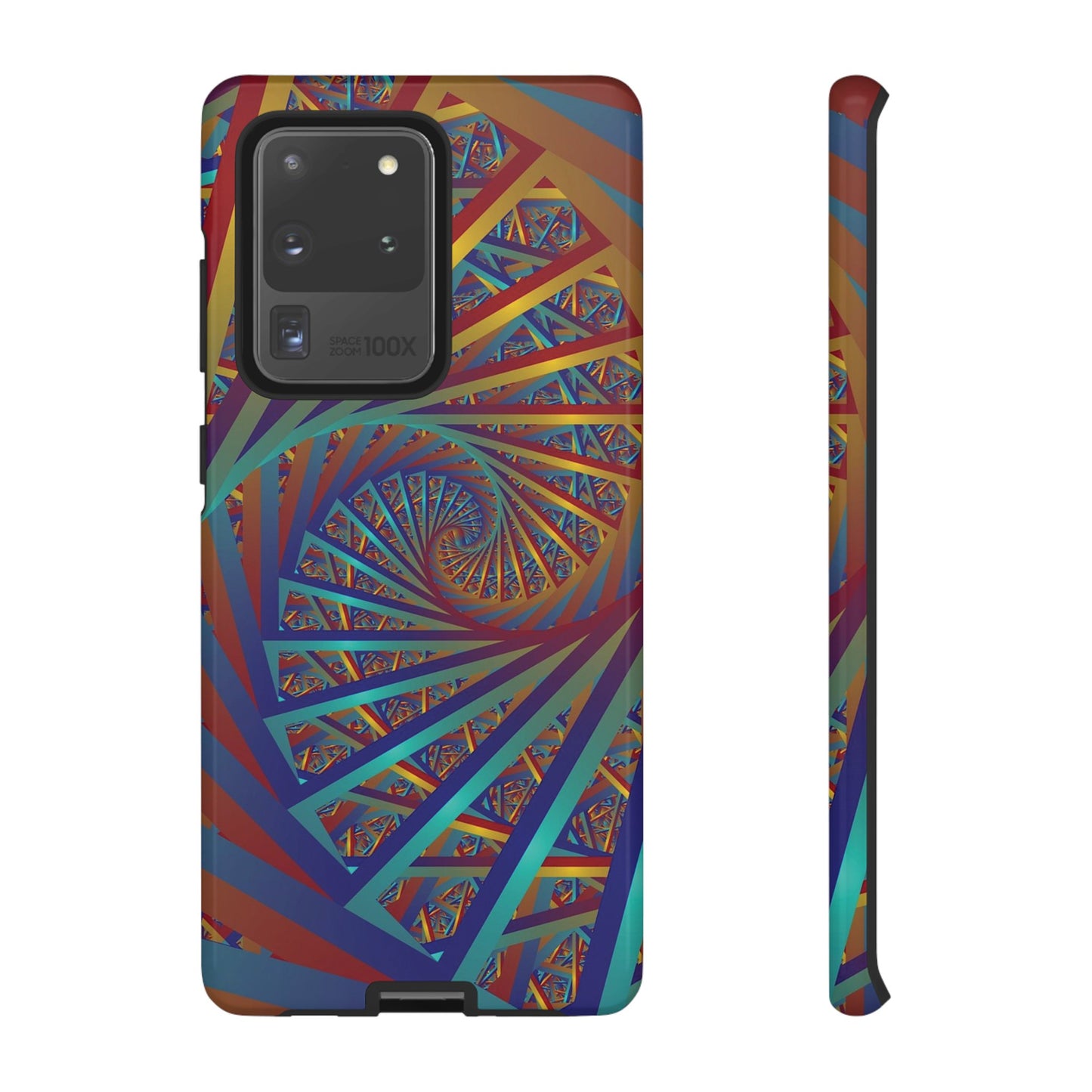 Colourful Spiral Wallpaper Phone Case | iPhone 15 Plus/ Pro, 14, 13, 12| Google Pixel 7, Pro, 5| Samsung Galaxy S23 All Major Phone Models