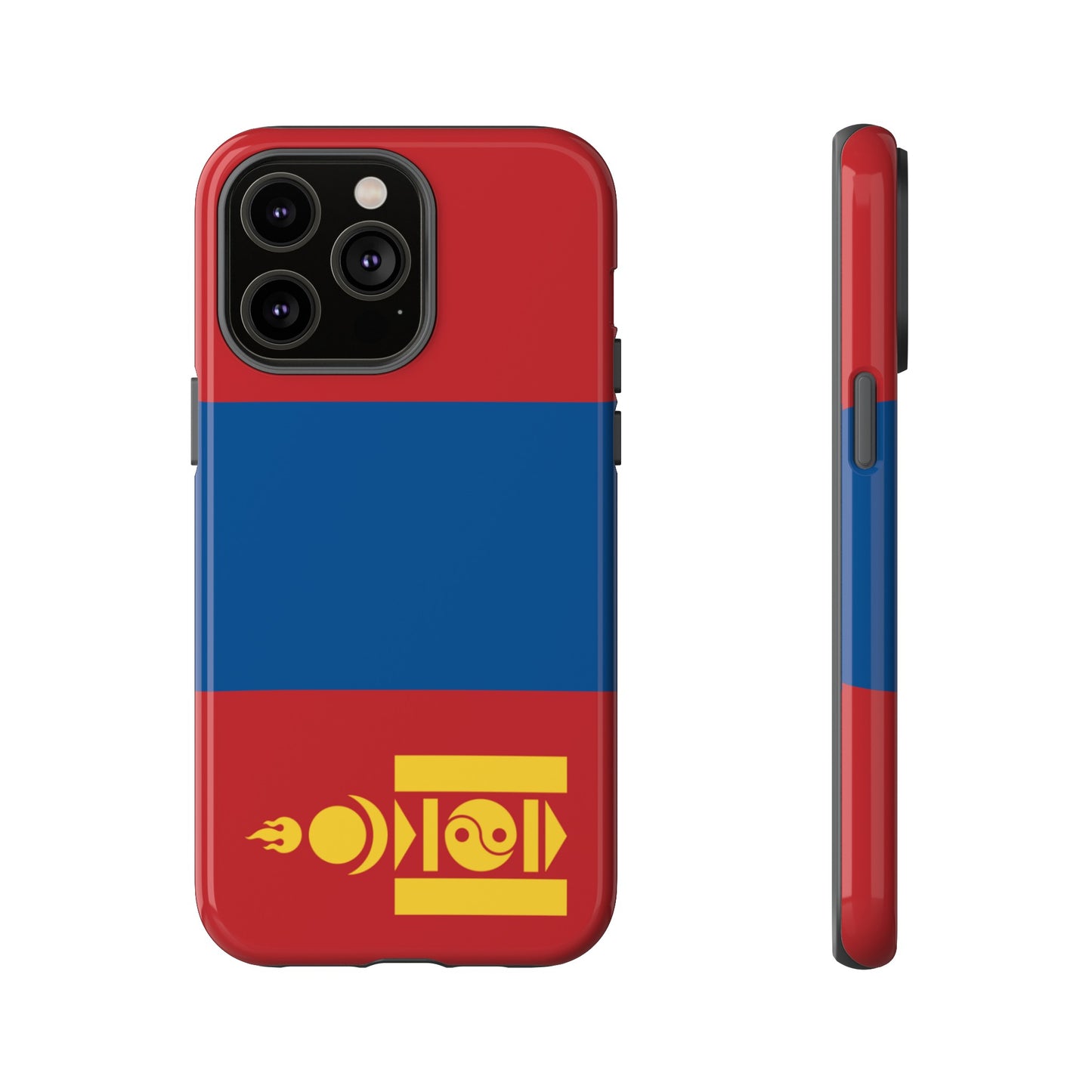 Mongolia Flag Phone Case | iPhone 15 Plus/ Pro, 14, 13, 12| Google Pixel 7, Pro, 5| Samsung Galaxy S23 All Major Phone Models