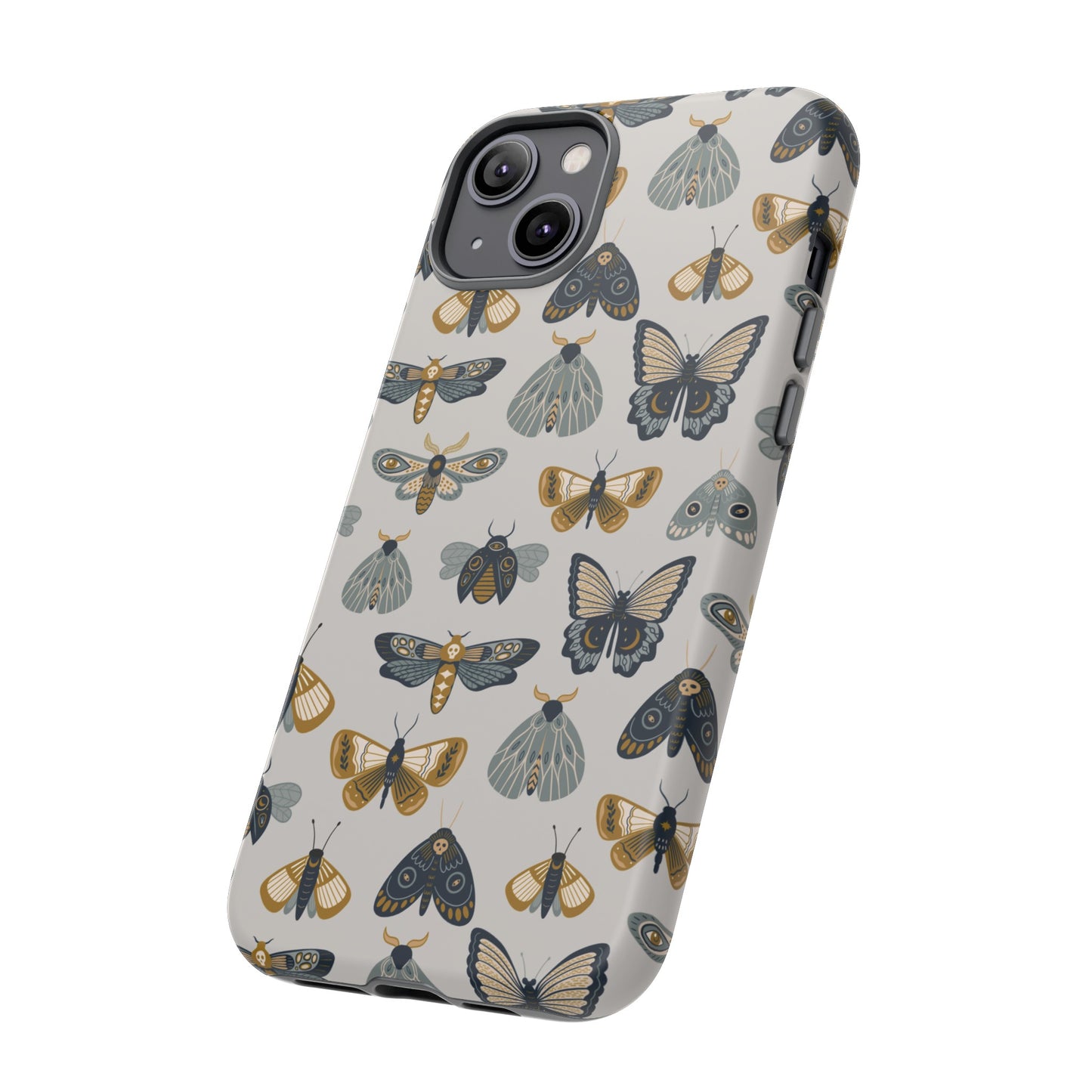 Butterfly and Moth Wallpaper Phone Case | iPhone 15 Plus/ Pro, 14, 13, 12| Google Pixel 7, Pro, 5| Samsung Galaxy S23 All Major Phone Models