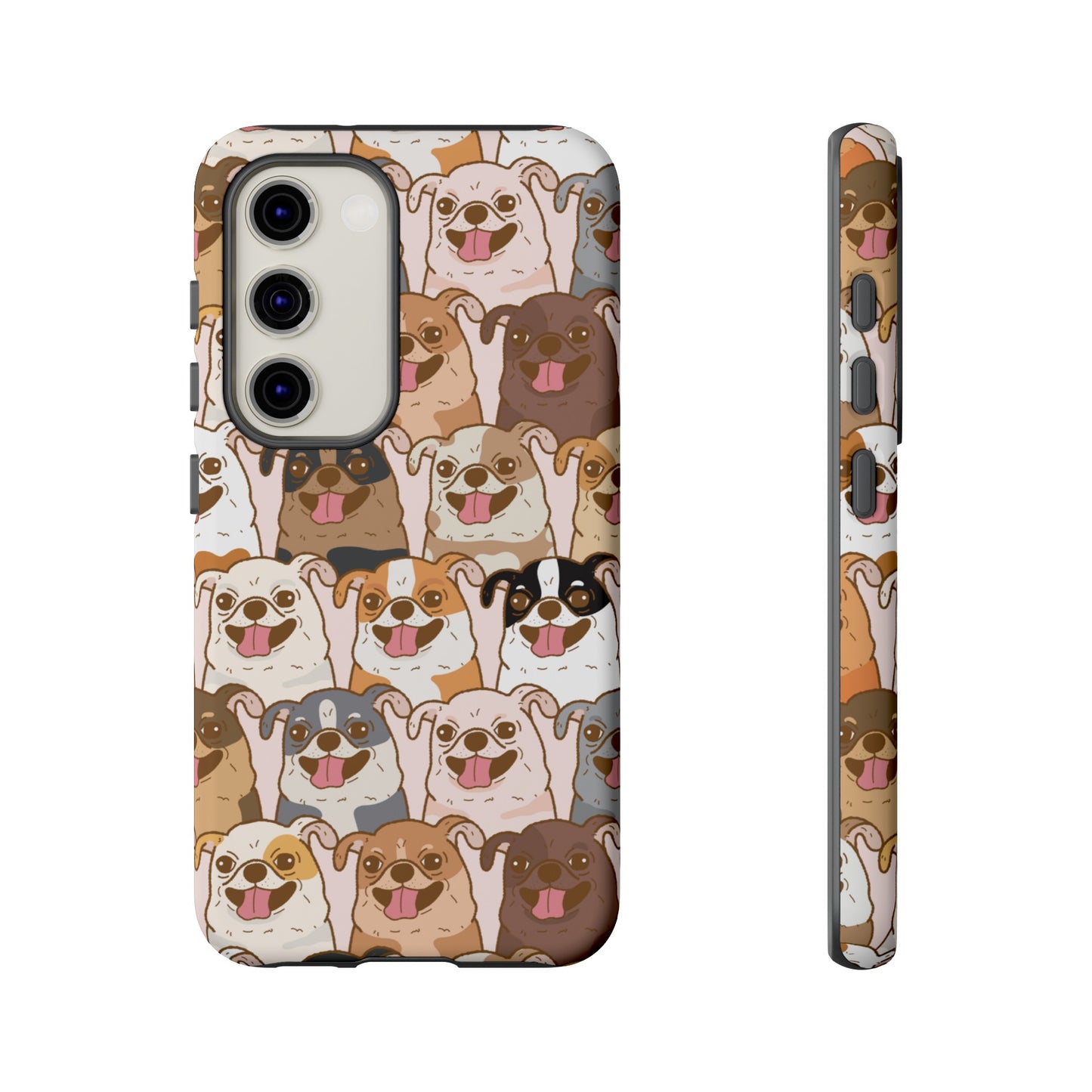 Dog Line Up Phone Case | iPhone 15 Plus/ Pro, 14, 13, 12| Google Pixel 7, Pro, 5| Samsung Galaxy S23 All Major Phone Models