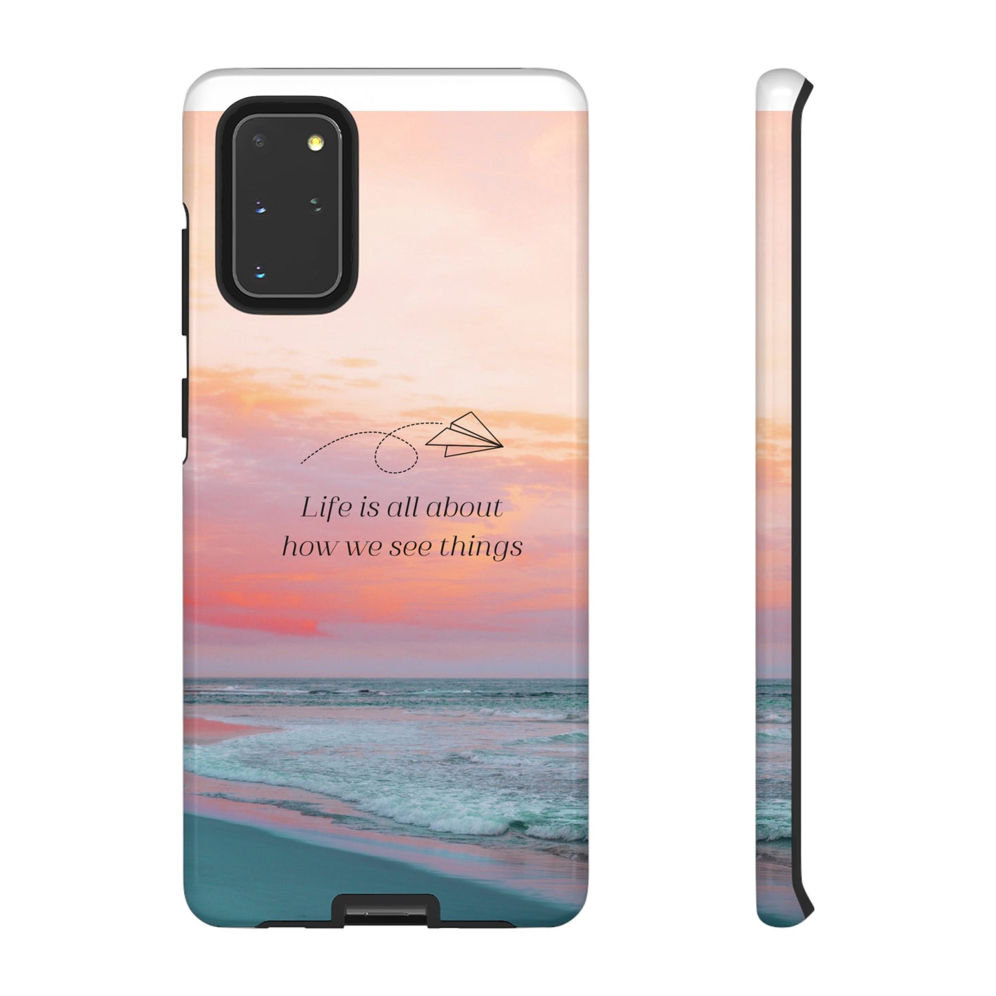 Thoughts at Sunset Phone Case | iPhone 15 Plus/ Pro, 14, 13, 12| Google Pixel 7, Pro, 5| Samsung Galaxy S23 All Major Phone Models