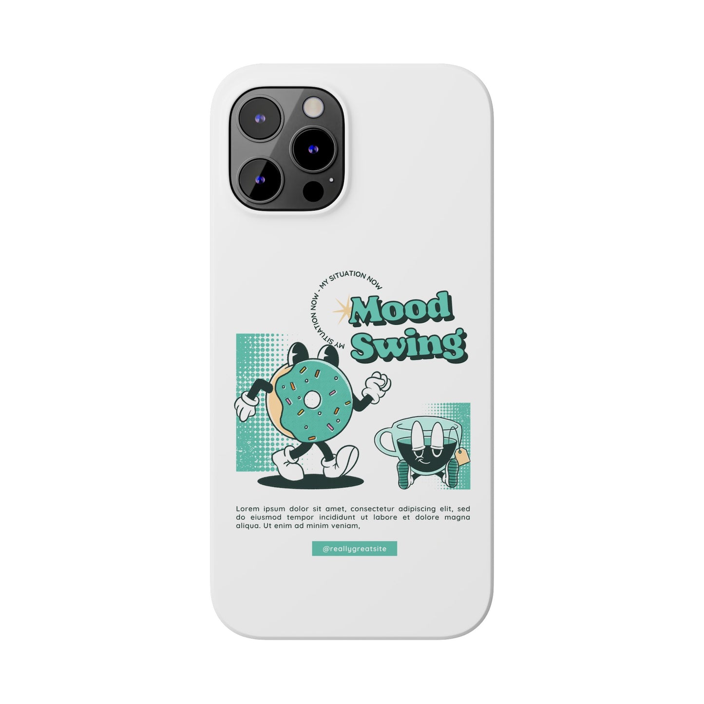 Mood Swing Phone Case | iPhone 15 Plus/ Pro, 14, 13, 12|