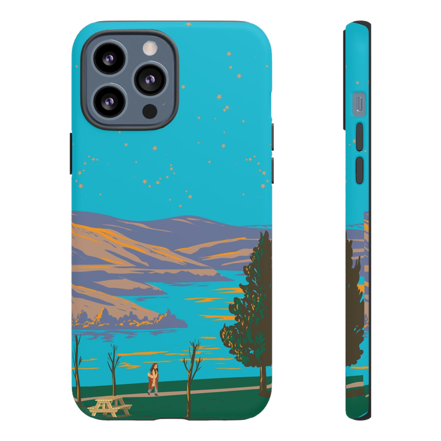 Afternoon Stroll Phone Case| iPhone 15 Plus/ Pro, 14, 13, 12| Google Pixel 7, Pro, 5| Samsung Galaxy S23 All Major Phone Models