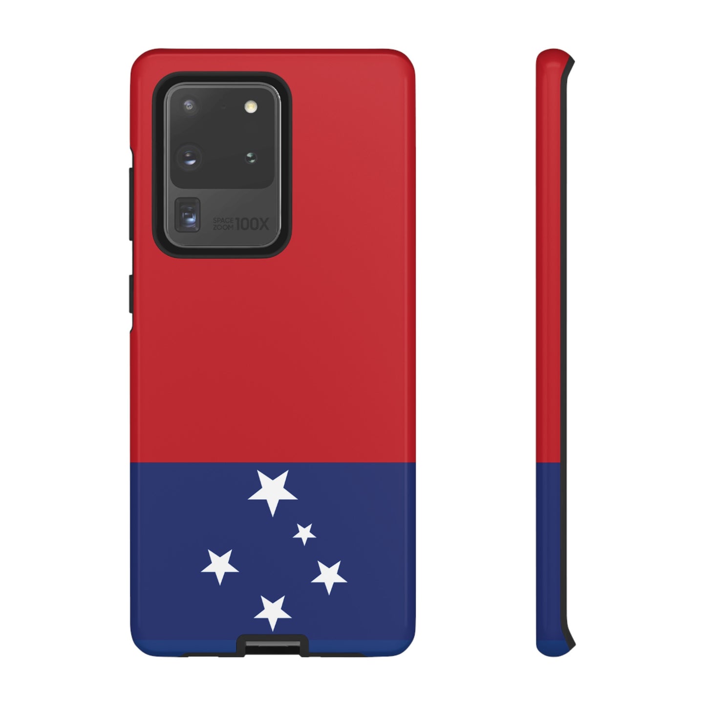 Samoan Flag Phone Case | iPhone 15 Plus/ Pro, 14, 13, 12| Google Pixel 7, Pro, 5| Samsung Galaxy S23 All Major Phone Models