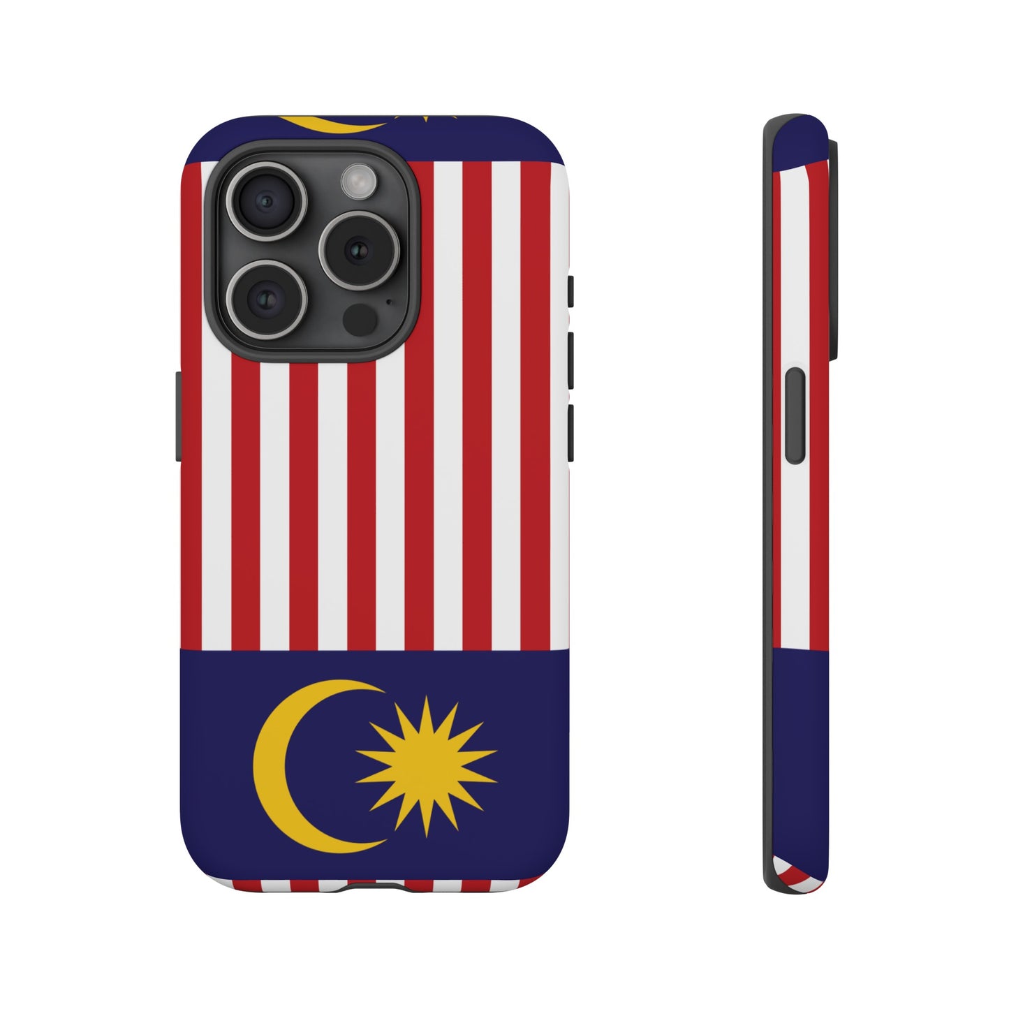 Malaysia Flag Phone Case | iPhone 15 Plus/ Pro, 14, 13, 12| Google Pixel 7, Pro, 5| Samsung Galaxy S23 All Major Phone Models