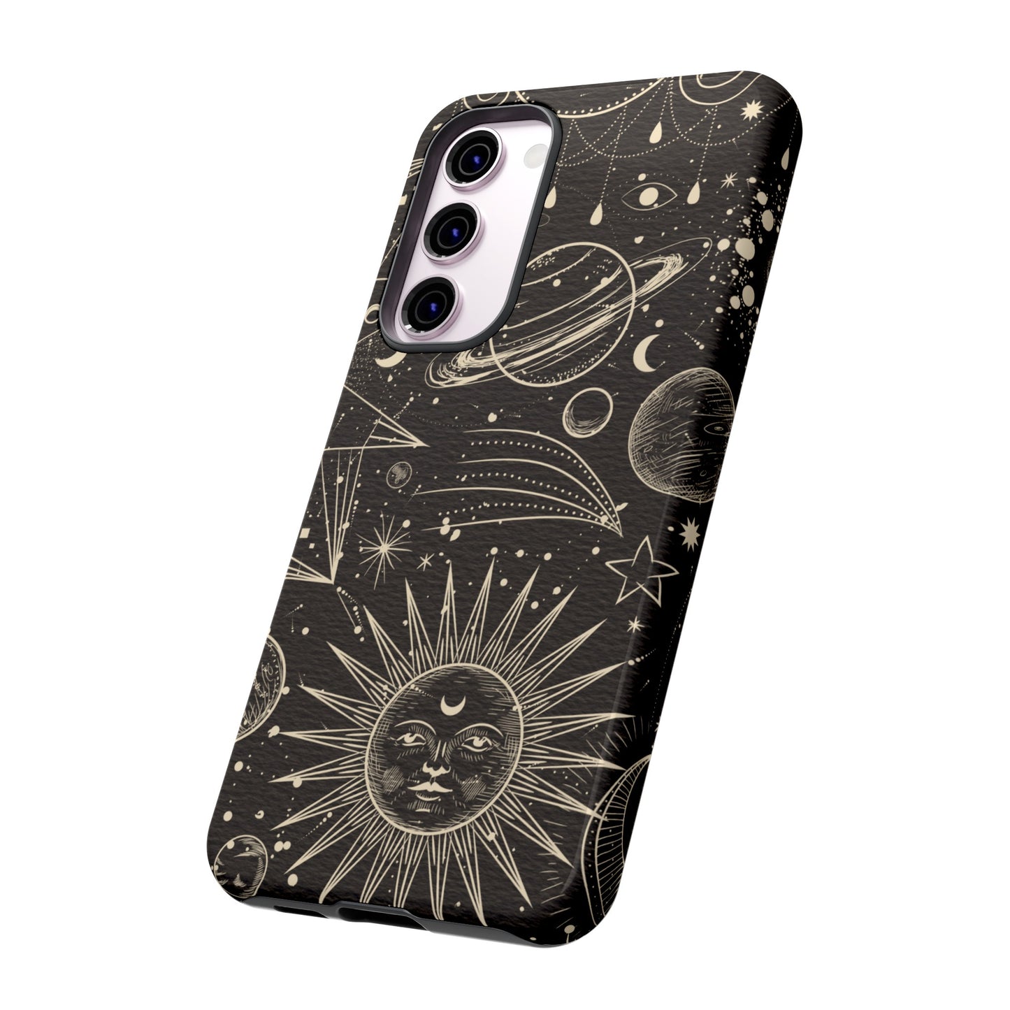 Golden Universe Wallpaper Phone Case | iPhone 15 Plus/ Pro, 14, 13, 12| Google Pixel 7, Pro, 5| Samsung Galaxy S23 All Major Phone Models