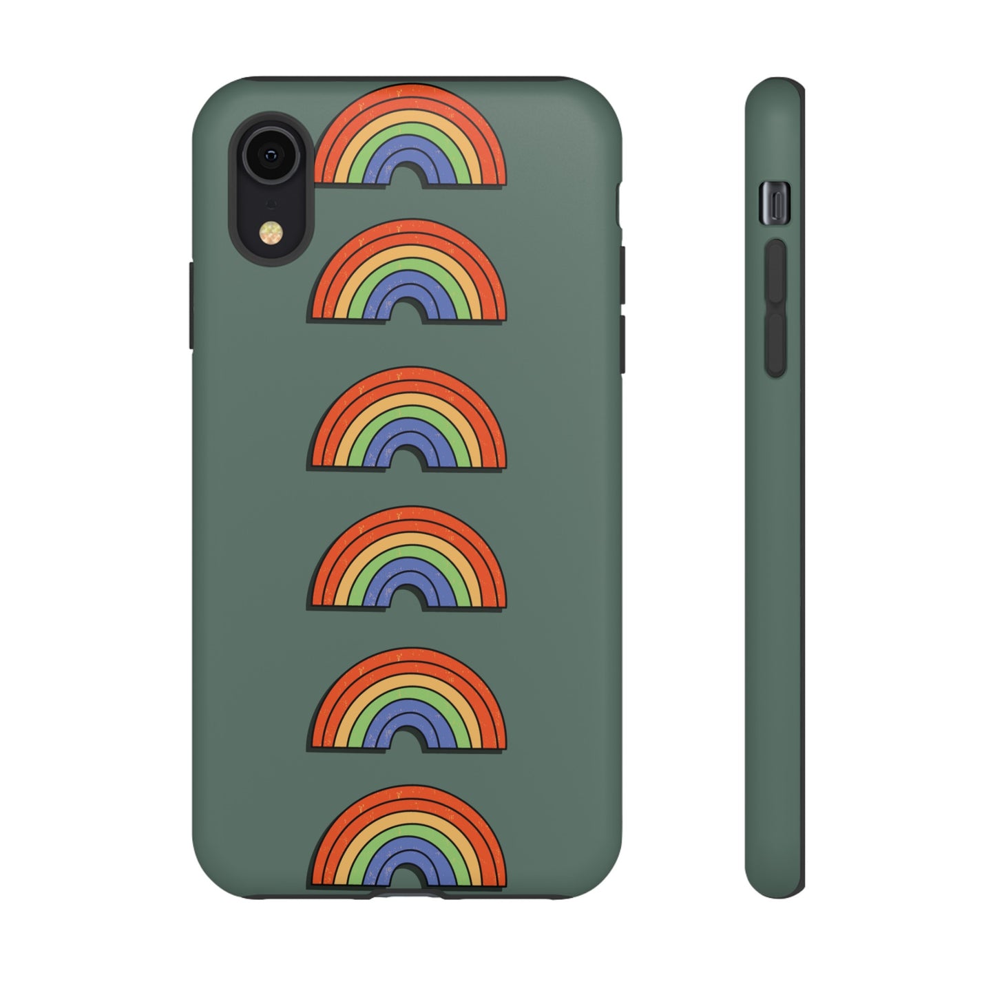 Rainbow Wallpaper Phone Case | iPhone 15 Plus/ Pro, 14, 13, 12| Google Pixel 7, Pro, 5| Samsung Galaxy S23 All Major Phone Models