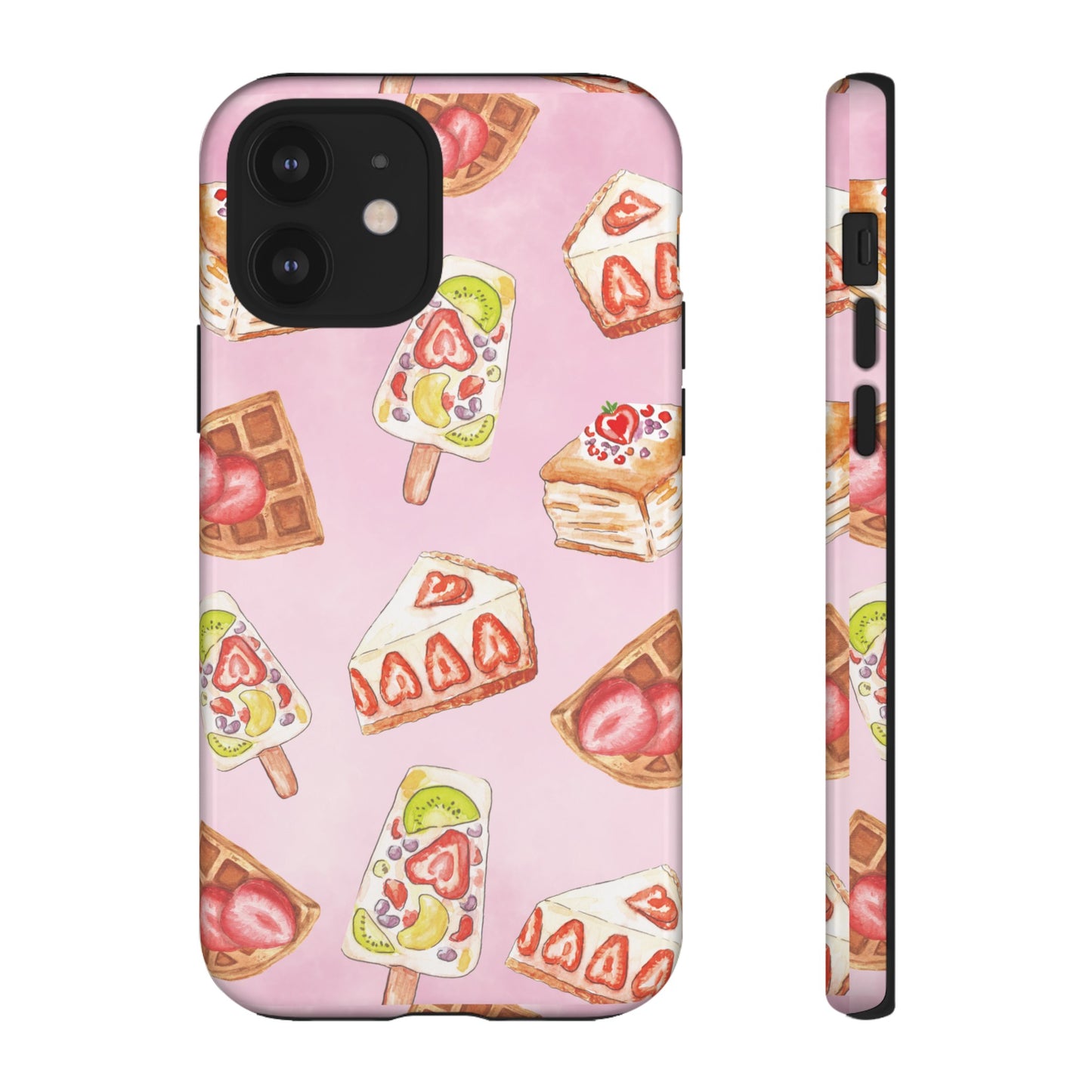 Assorted Dessert Wallpaper Phone Case | iPhone 15 Plus/ Pro, 14, 13, 12| Google Pixel 7, Pro, 5| Samsung Galaxy S23 All Major Phone Models