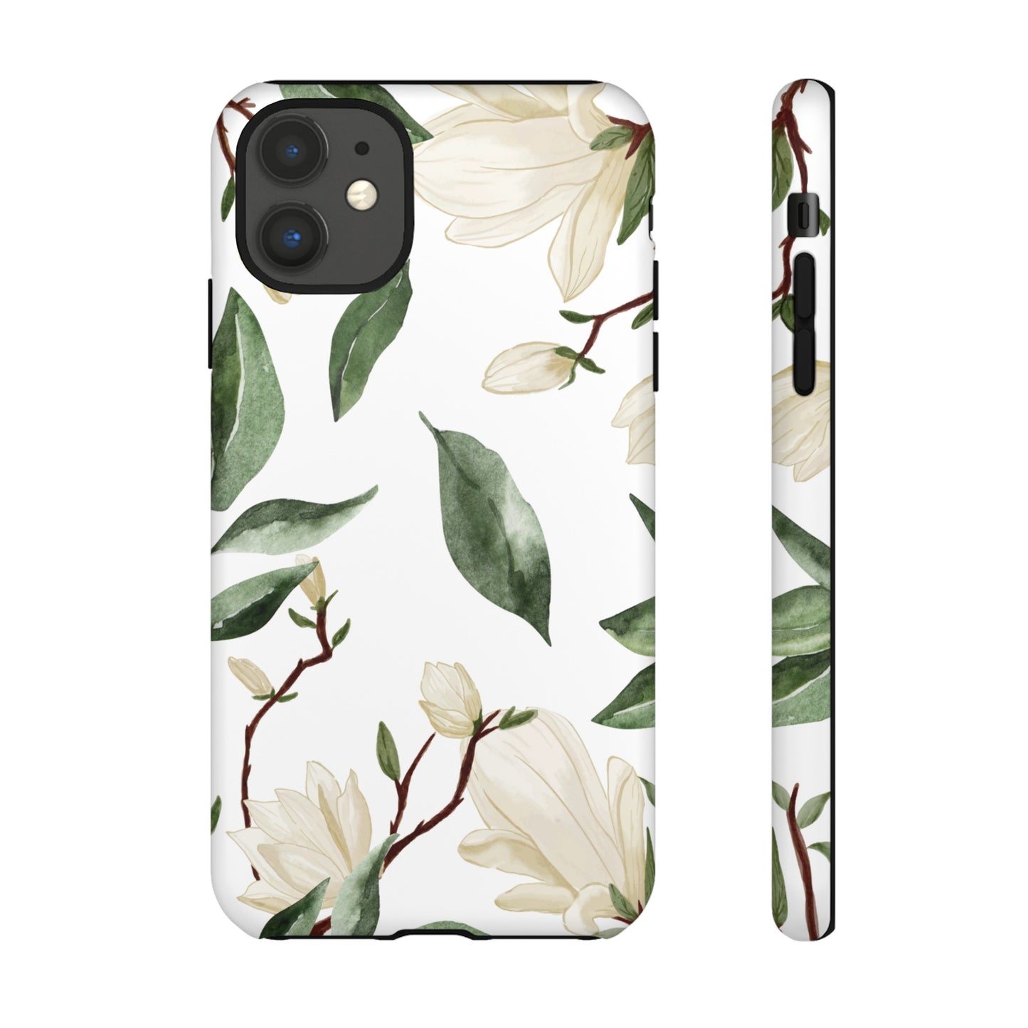 Light Floral Wallpaper Phone Case | iPhone 15 Plus/ Pro, 14, 13, 12| Google Pixel 7, Pro, 5| Samsung Galaxy S23 All Major Phone Models