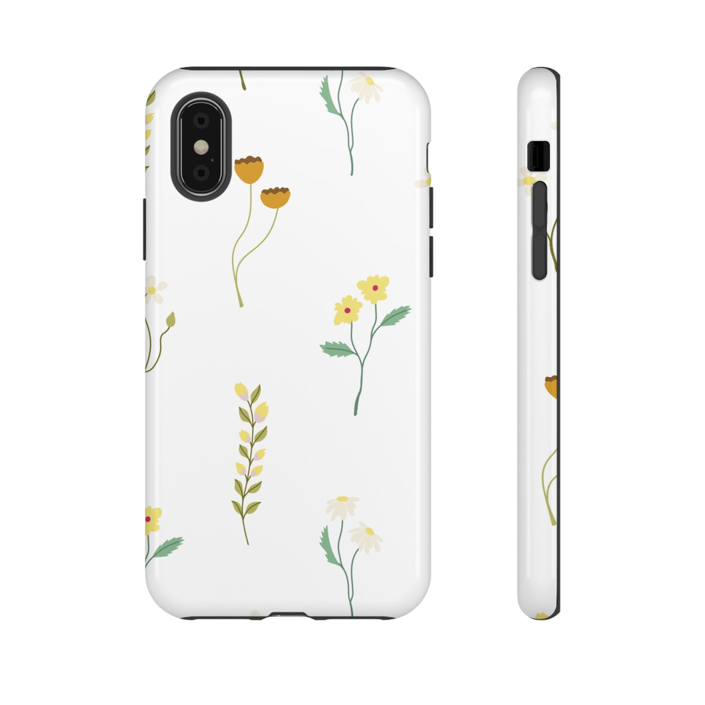 Delicate Floral Wallpaper Phone Case | iPhone 15 Plus/ Pro, 14, 13, 12| Google Pixel 7, Pro, 5| Samsung Galaxy S23 All Major Phone Models